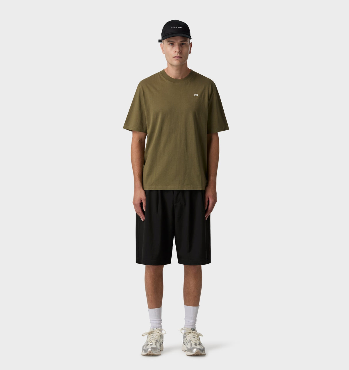 Alby Pleated Short - Black