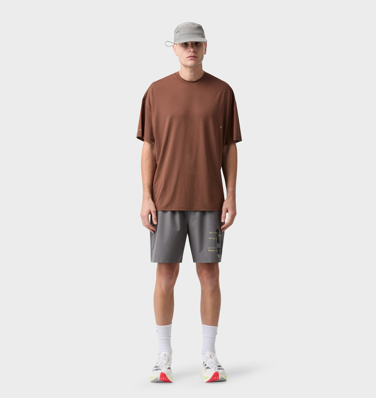 State Of Mind Active Core 7 Inch Short - Cobblestone