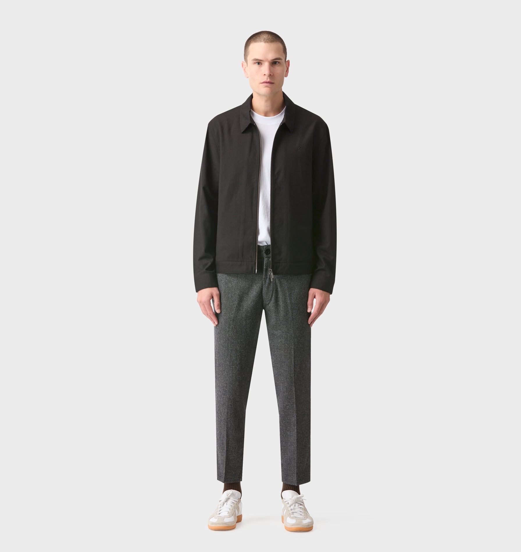 Slim Kobe Pant - Regular - Charcoal Wool