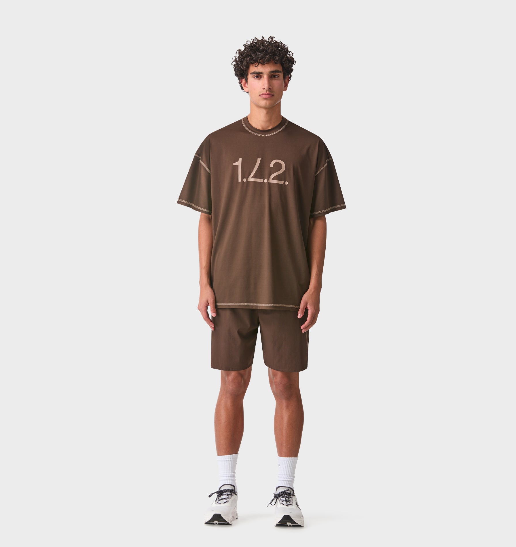 172 Active Box Tee - Espresso