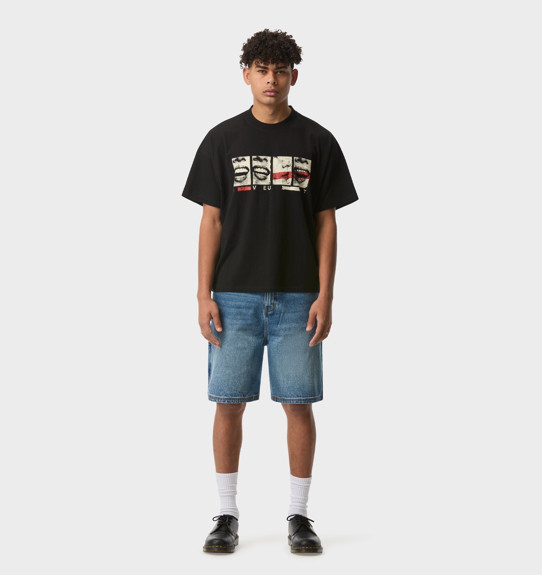 Clean Carpenter Short - Washed Indigo