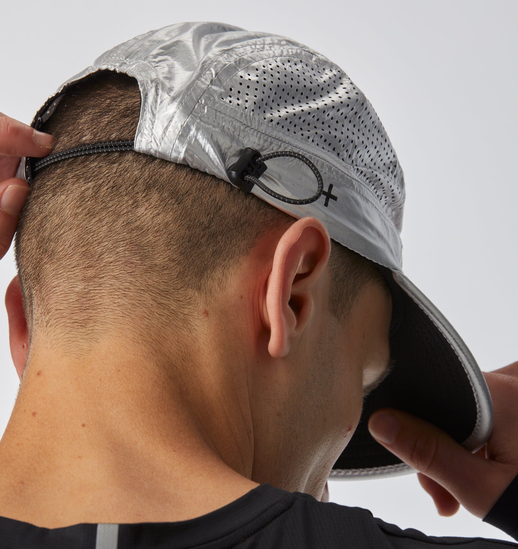 Active 5 Panel Cap - Silver