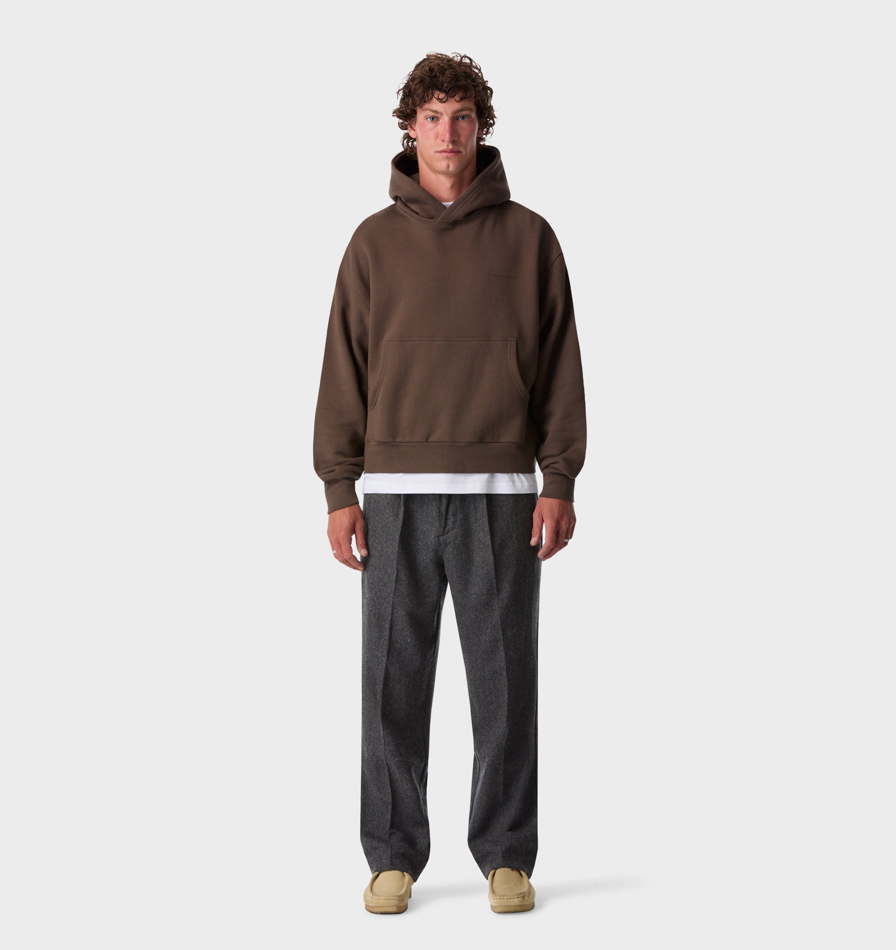 Winston Pant - Charcoal Wool