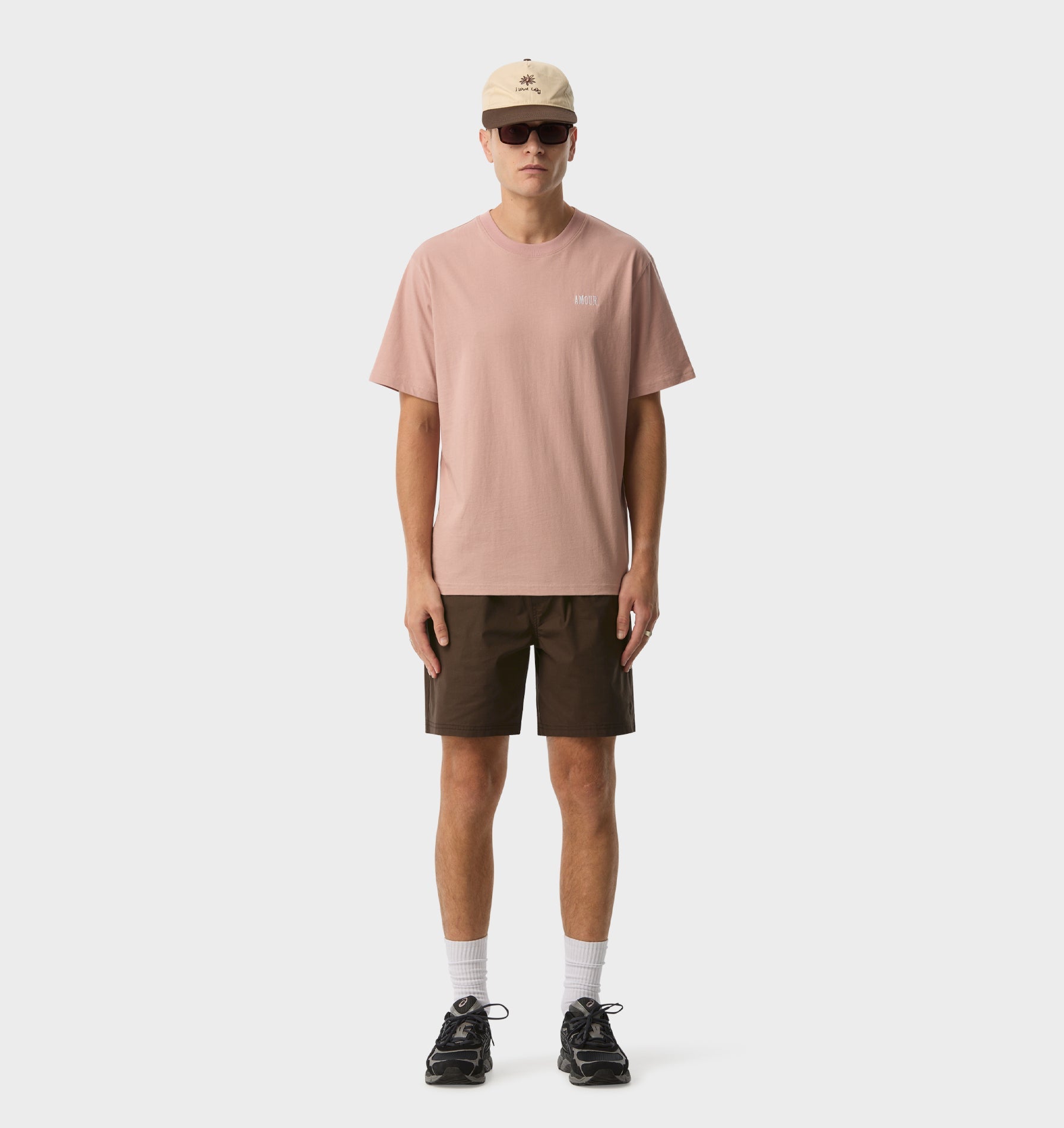 Amour Uniform Tee - Dusky Pink
