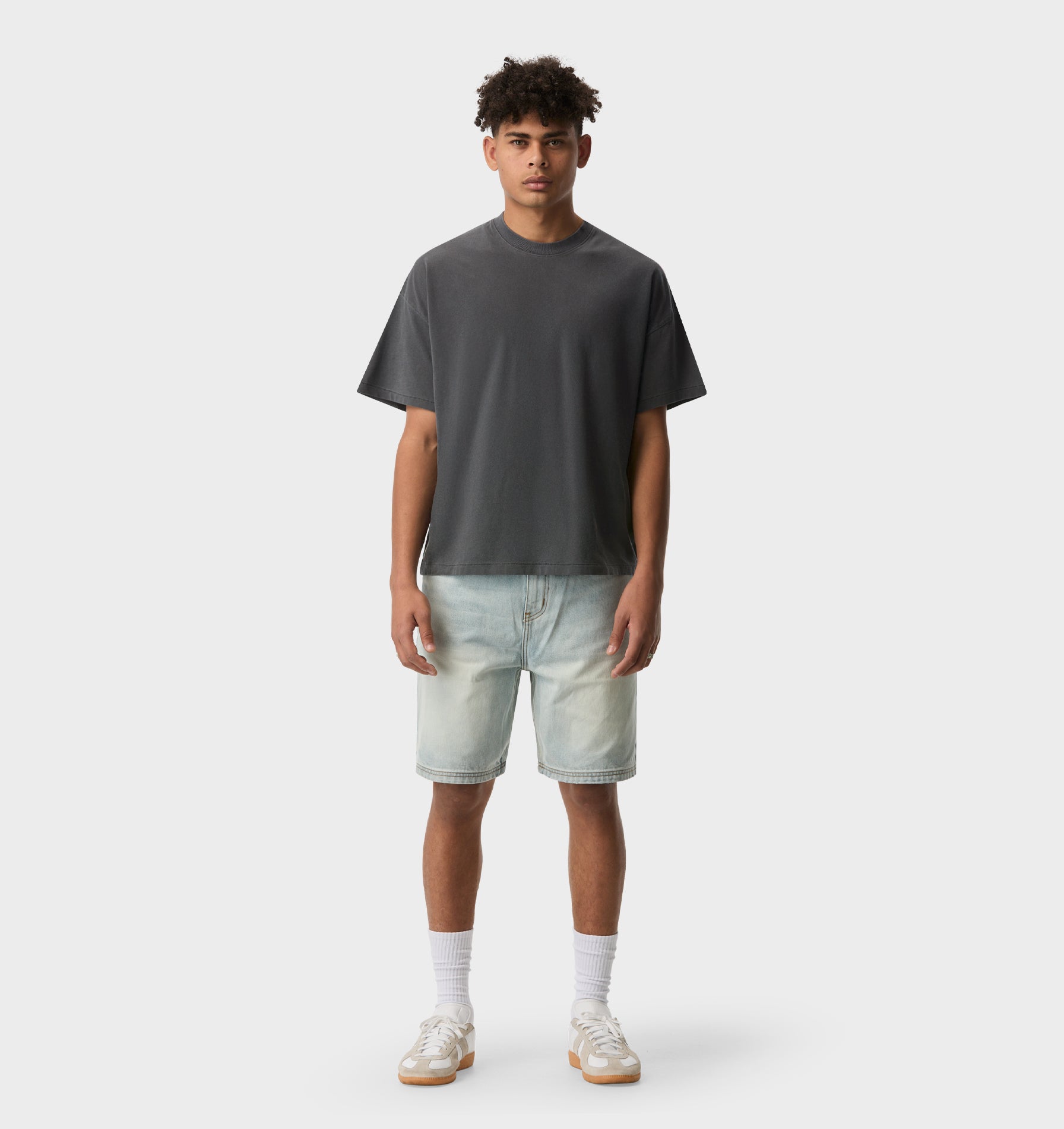 Lewi Tee - Washed Slate