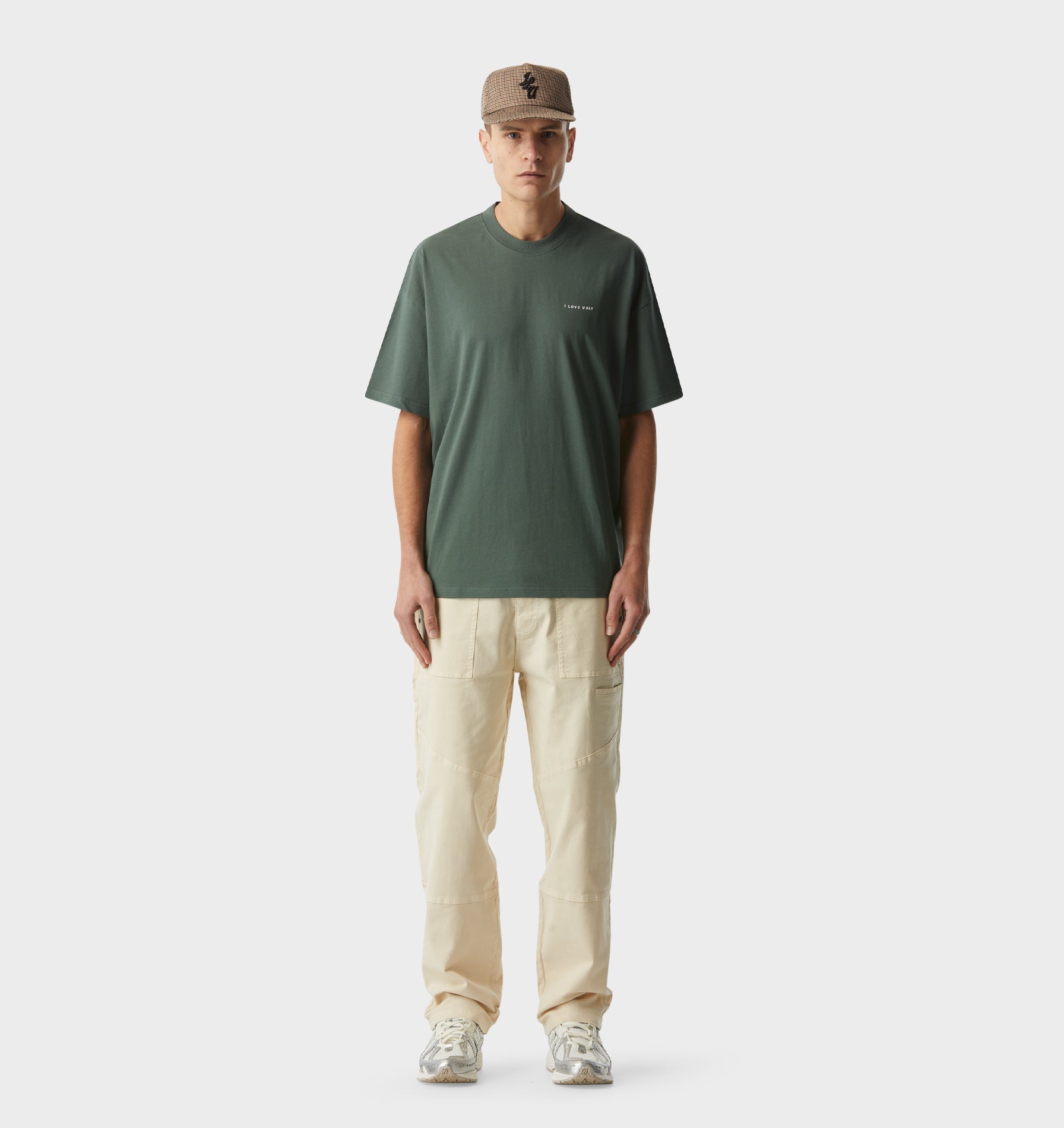 Box Tee 2.0 - Smokey Green