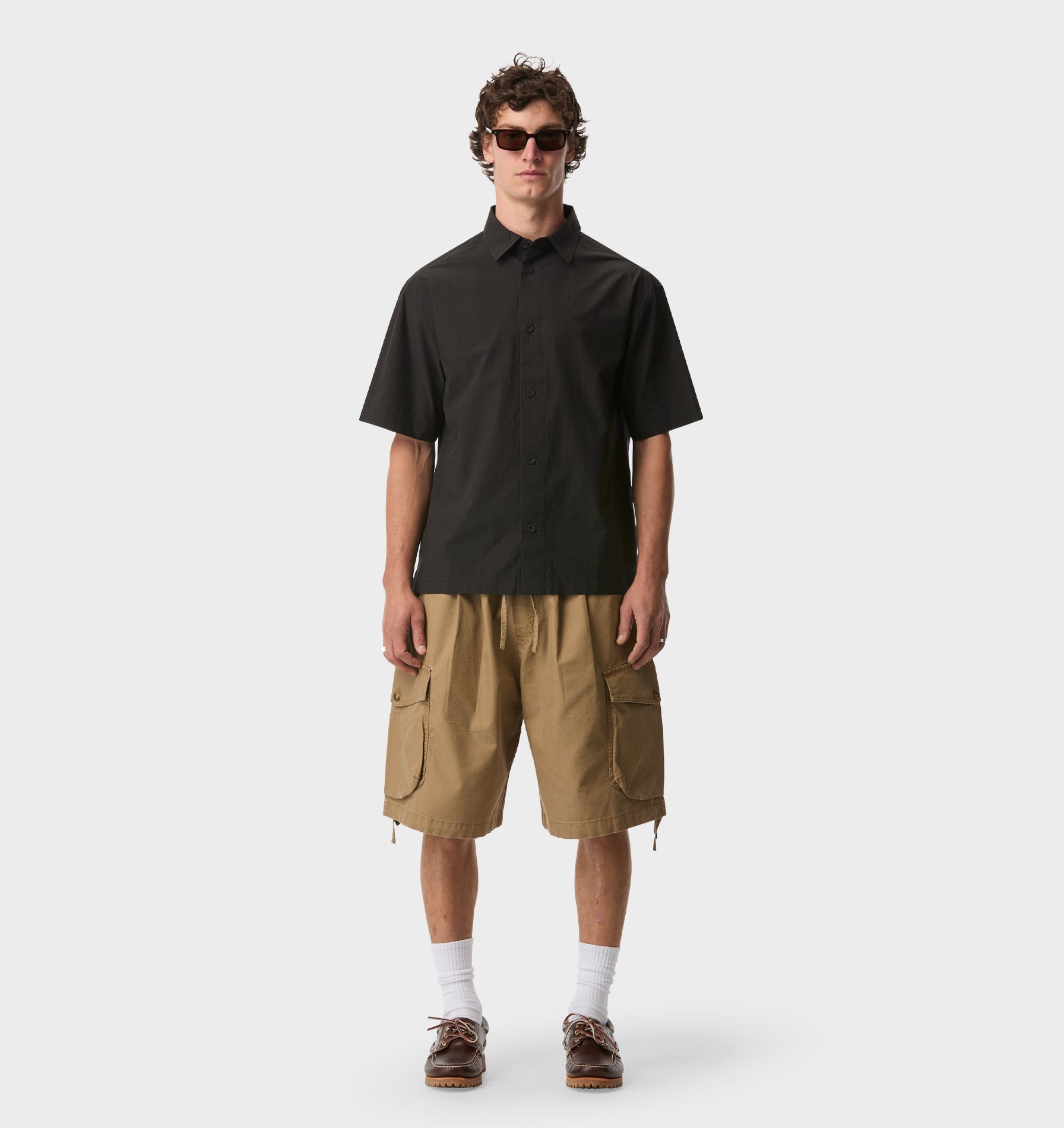 Dawson Boxy SS Shirt - Black