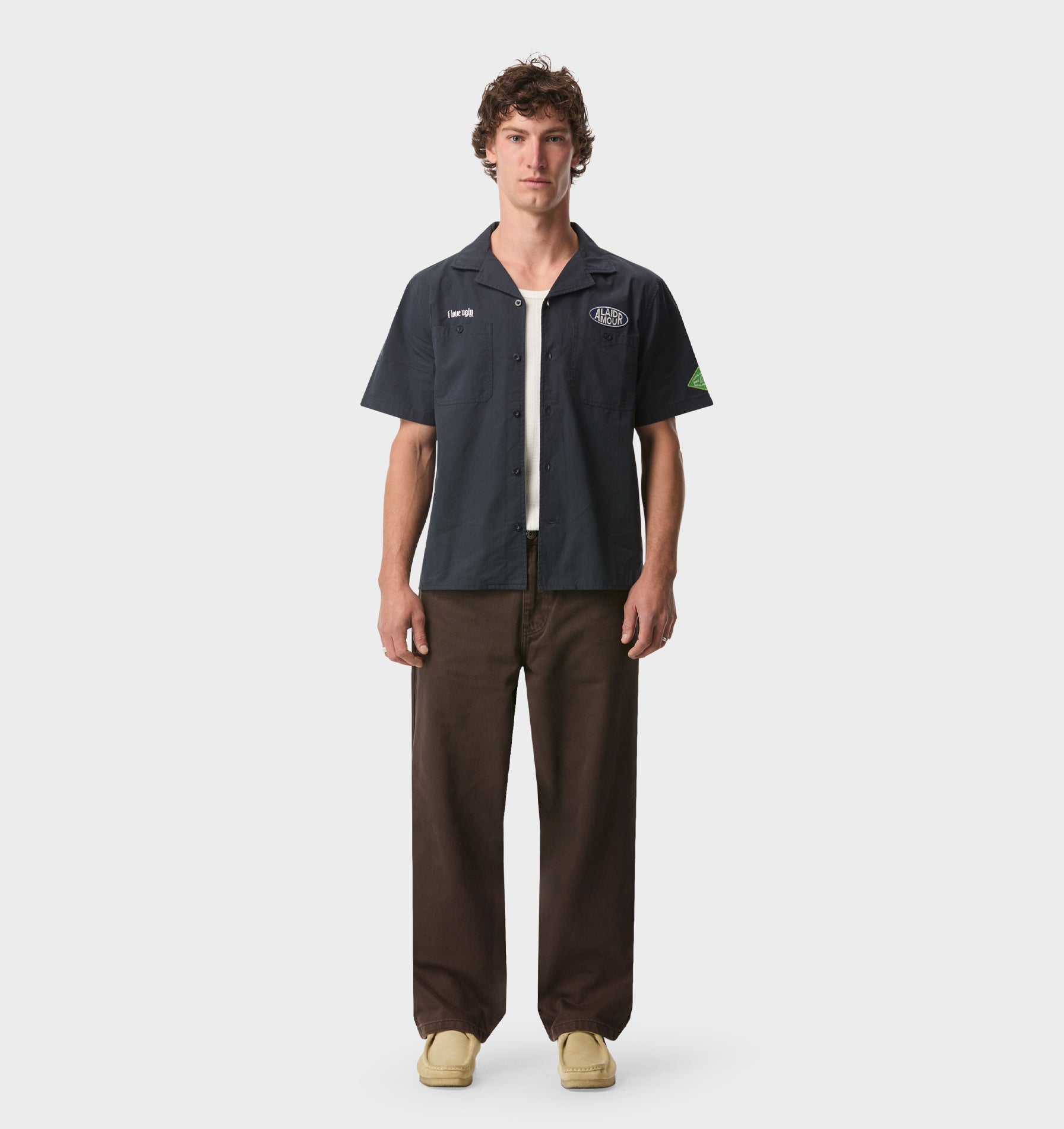 Mechanic SS Shirt - Navy