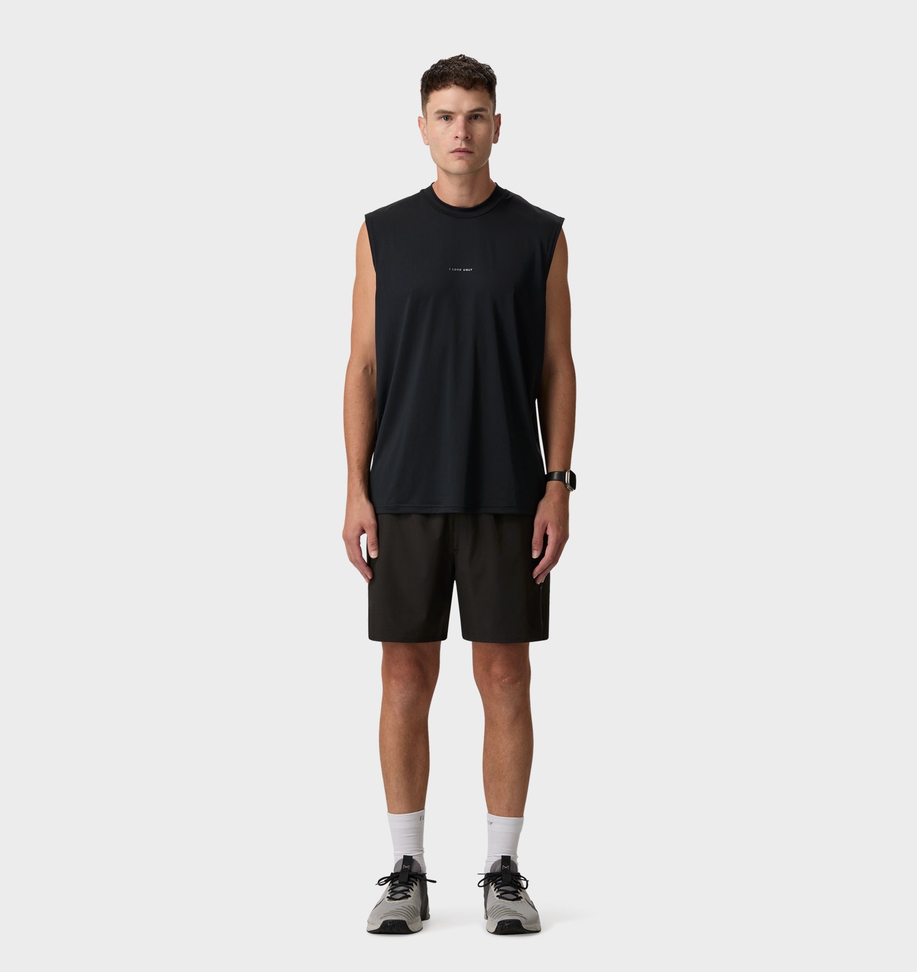 Active 5 Inch Core Short - Black