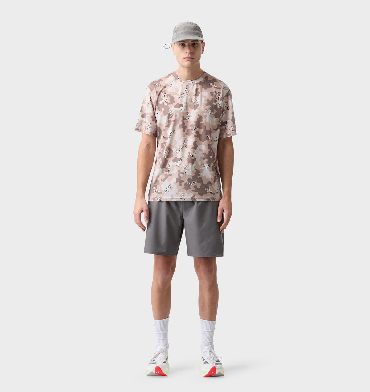 Active 5 Inch Short - Cobblestone