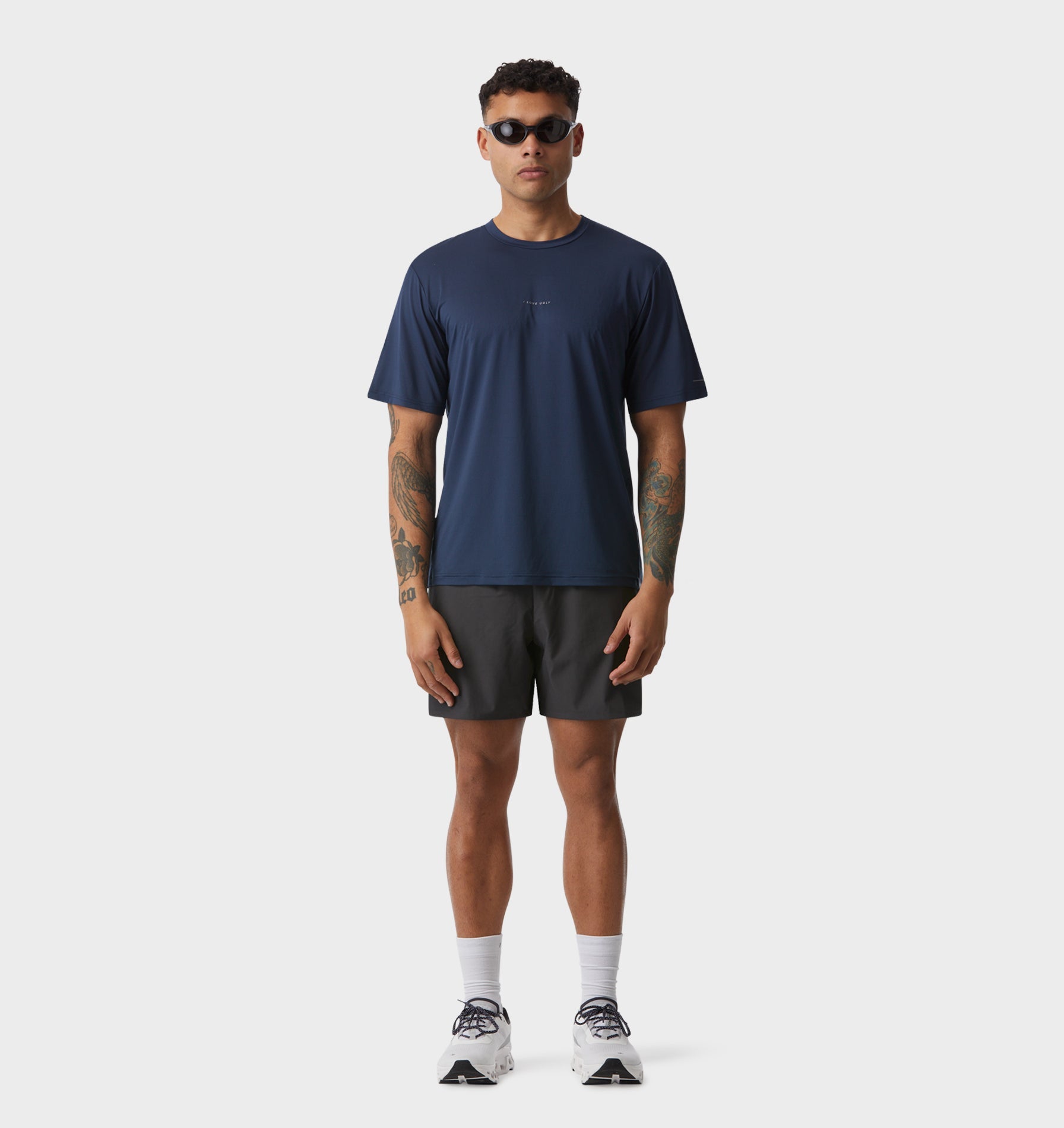 Active Classic Tee - Indigo