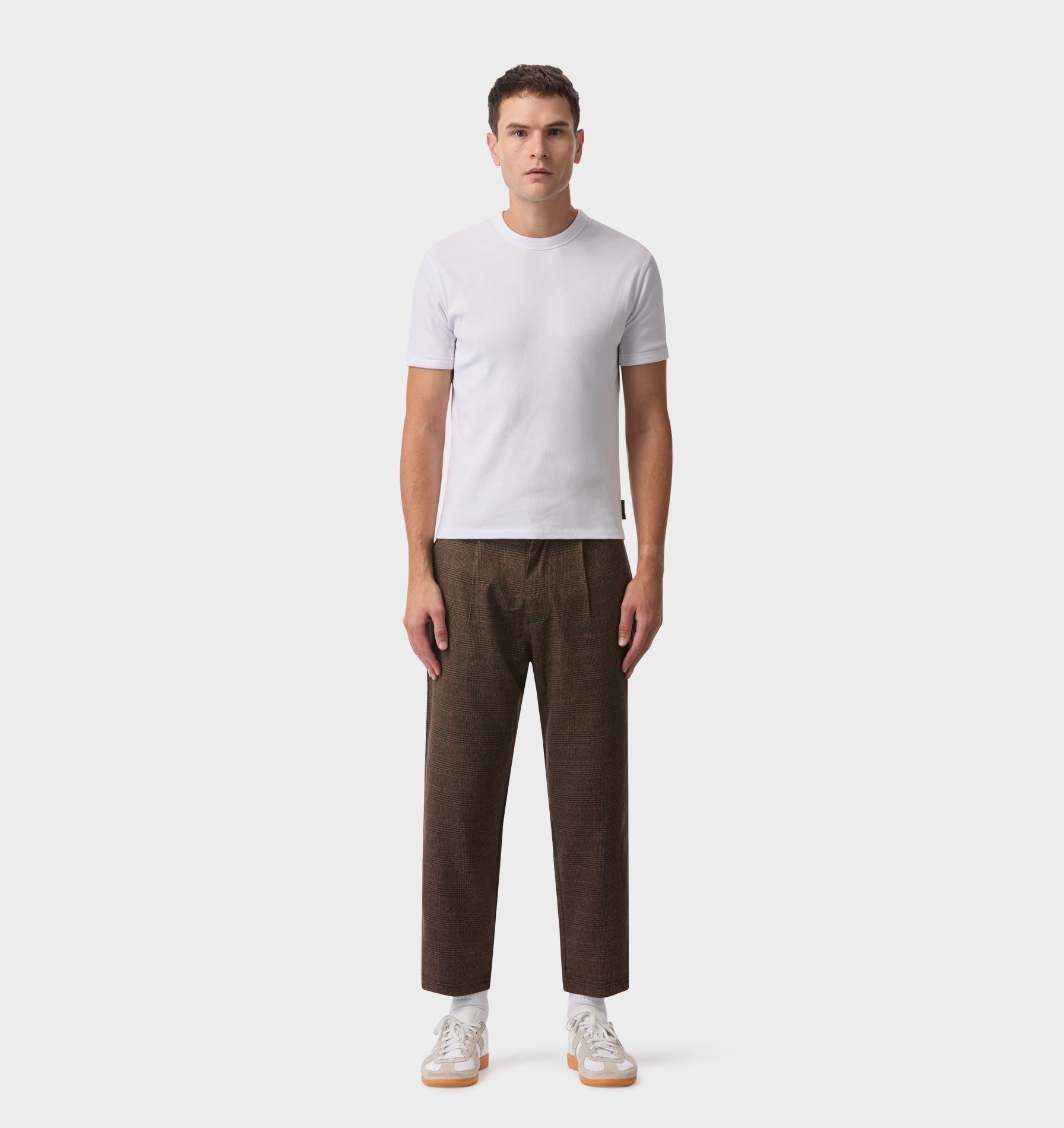 Kobe Pant - Brown Check