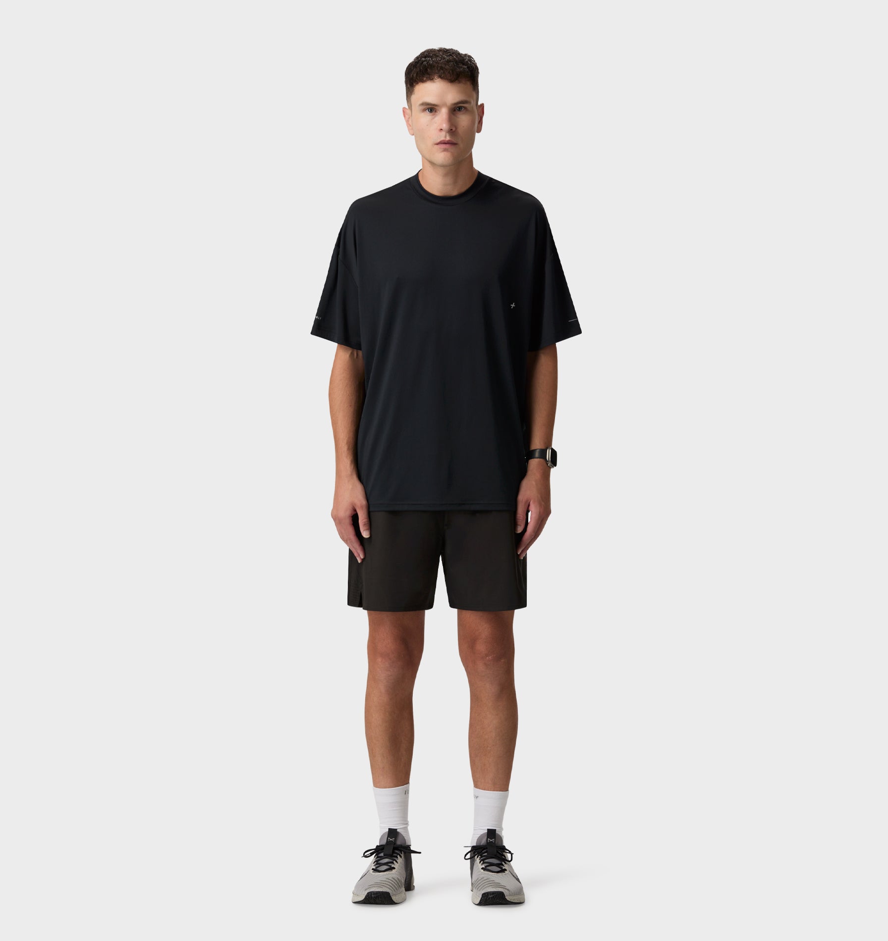 Active Box Tee - Workout T Shirt in Black | I Love Ugly US
