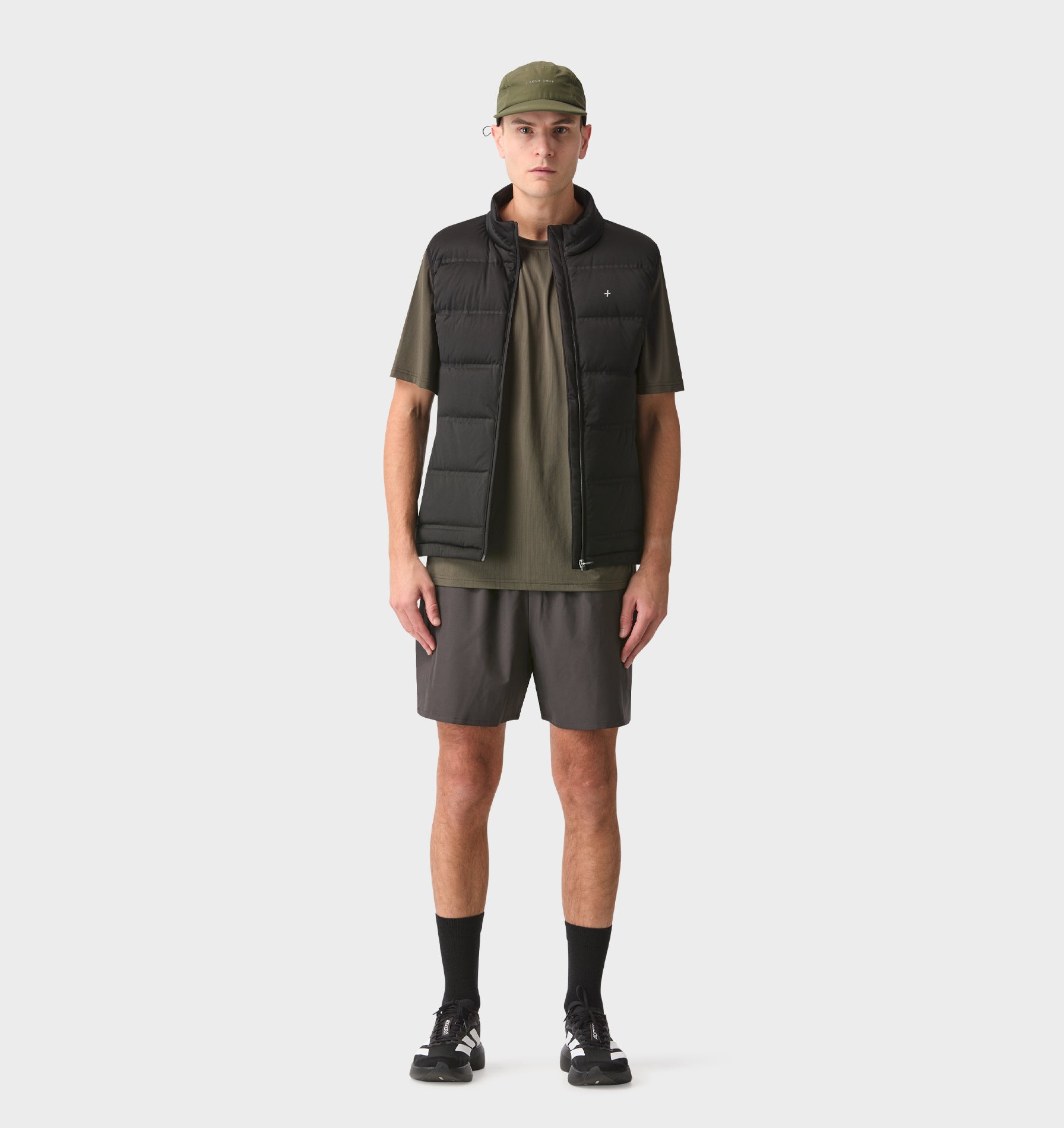 Active 5 Inch Short - Charcoal