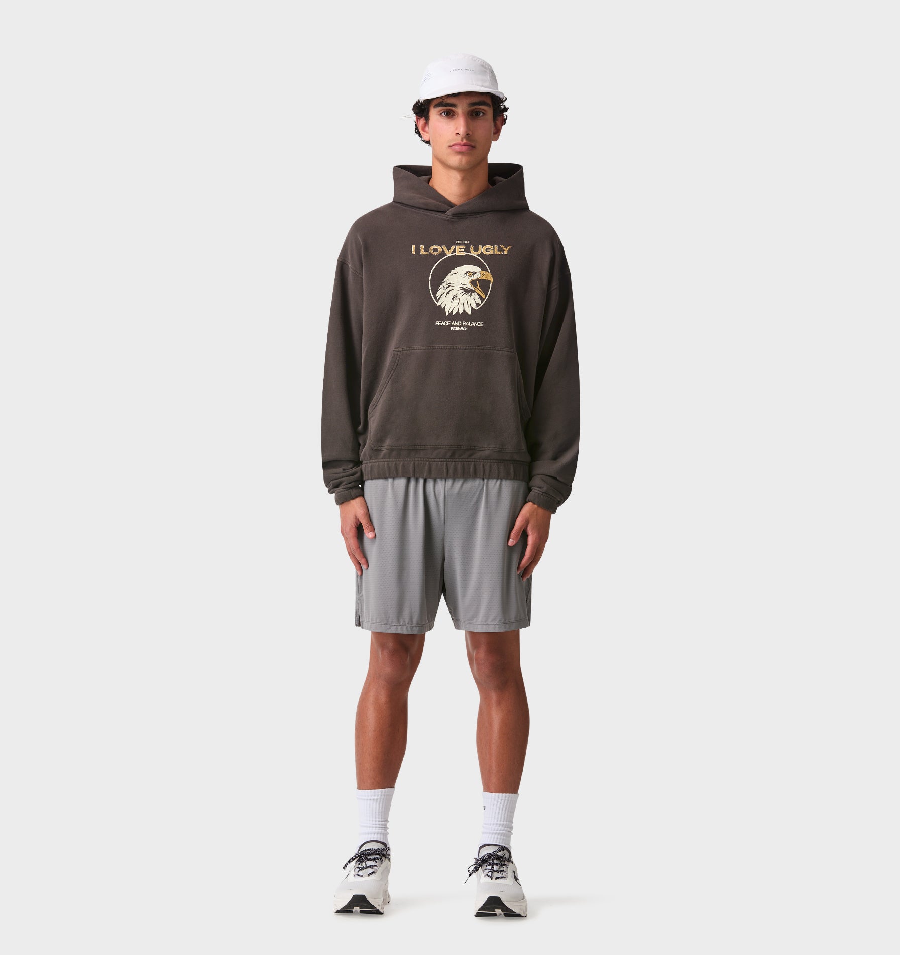Performance Mesh 2 in 1 Short - Grey