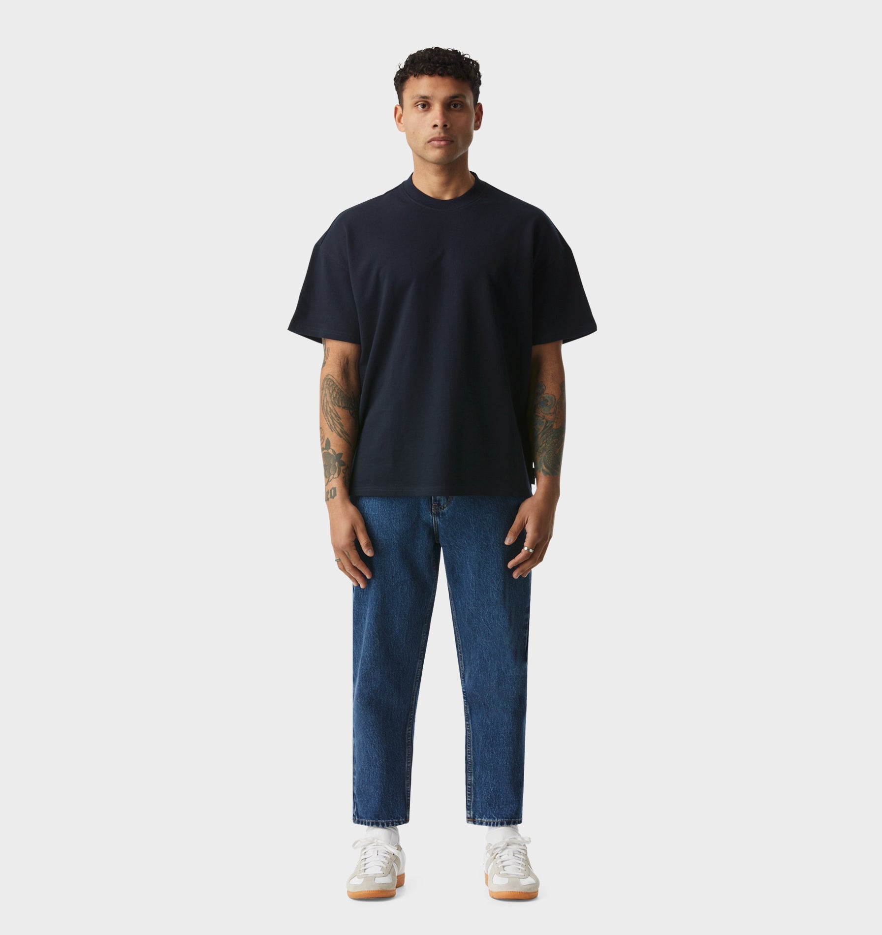 Cropped 90s Denim in True Blue | I Love Ugly US