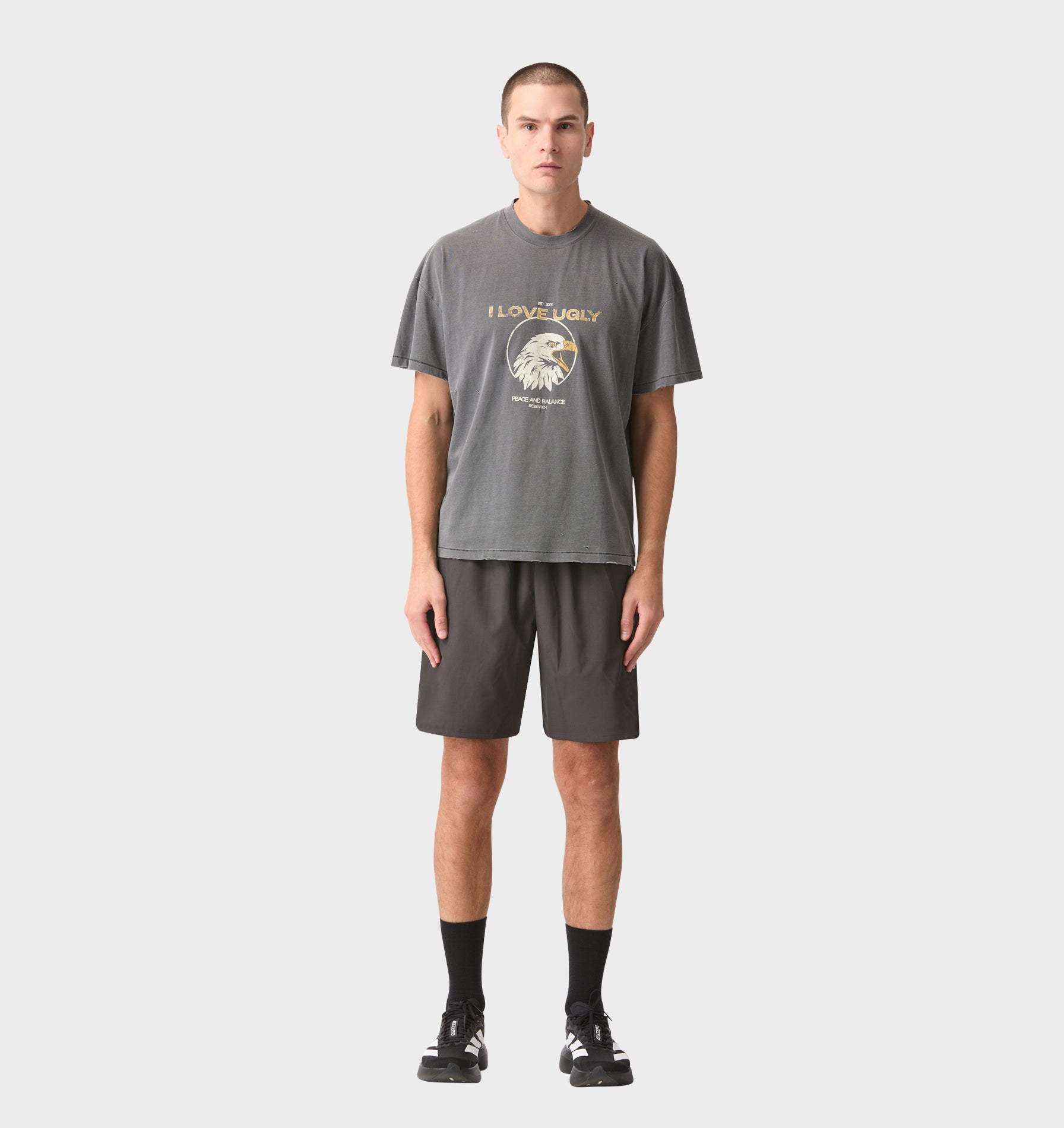Active 7 Inch Short - Charcoal