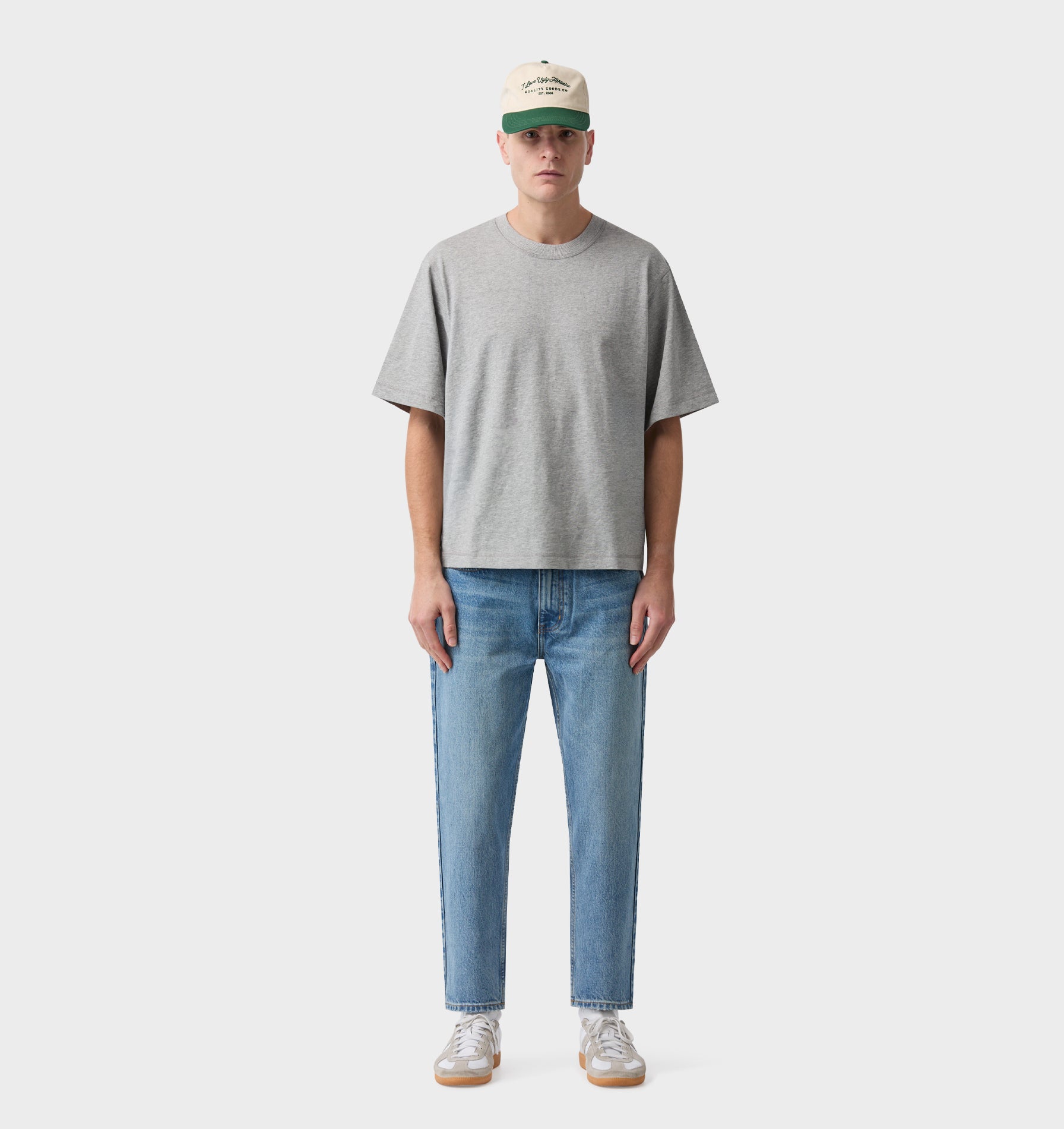 Cropped 90s Denim - Vintage Blue | I Love Ugly US