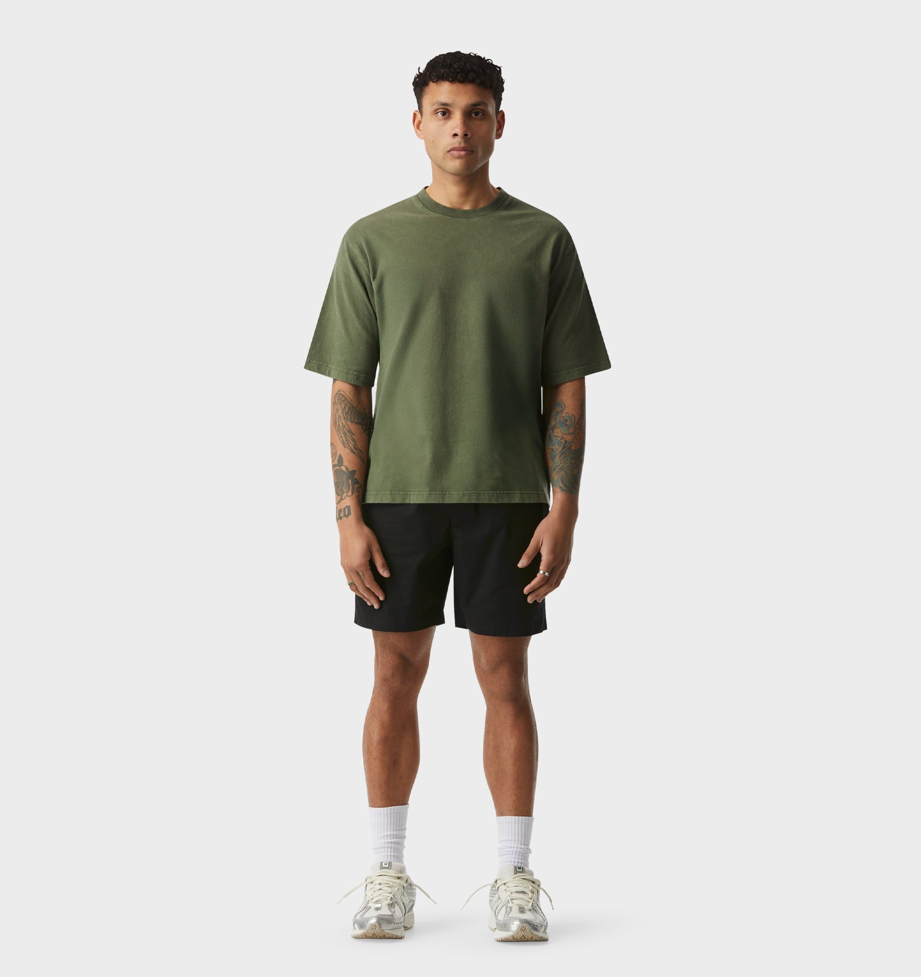 Isaac Cotton Tee - Acid Green