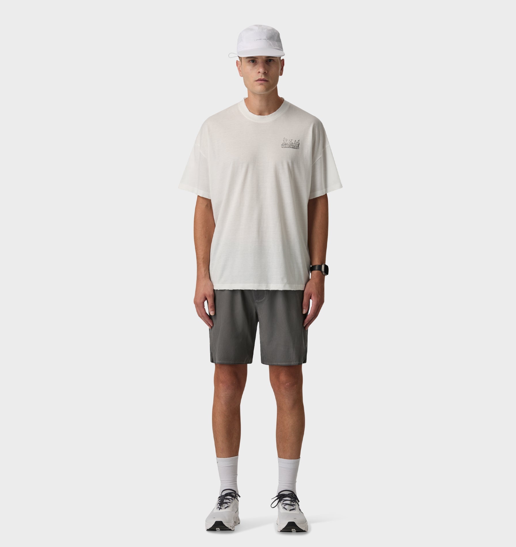 Active 7 Inch Short - Washed Black