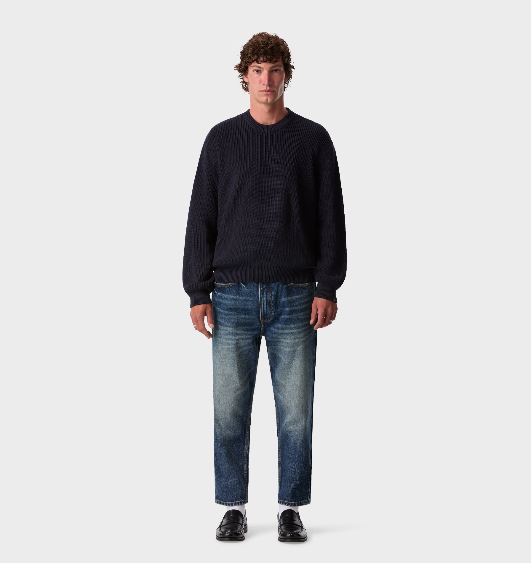 Cropped 90s Denim - Vintage Indigo