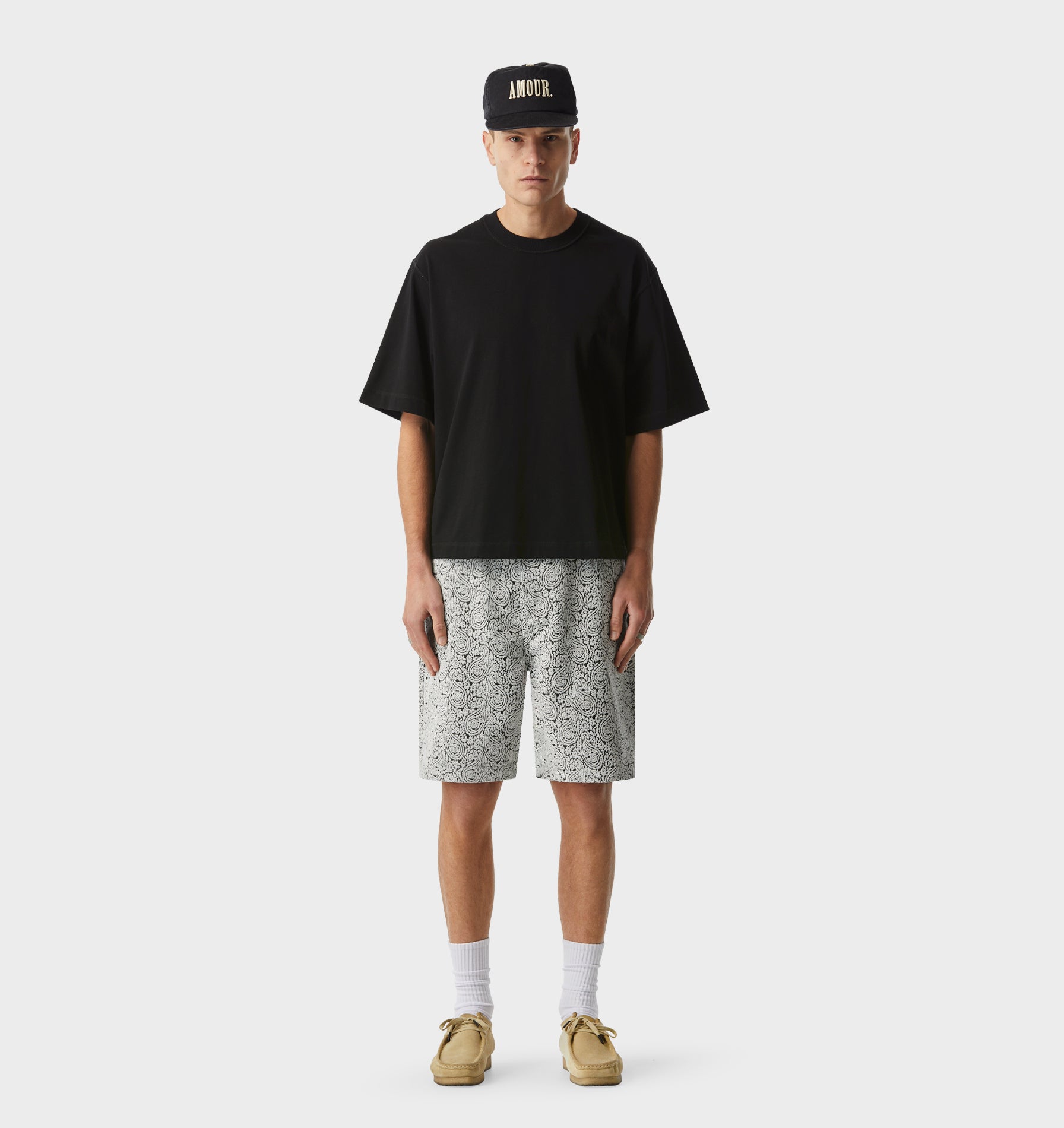 Clean Carpenter Short - Paisley