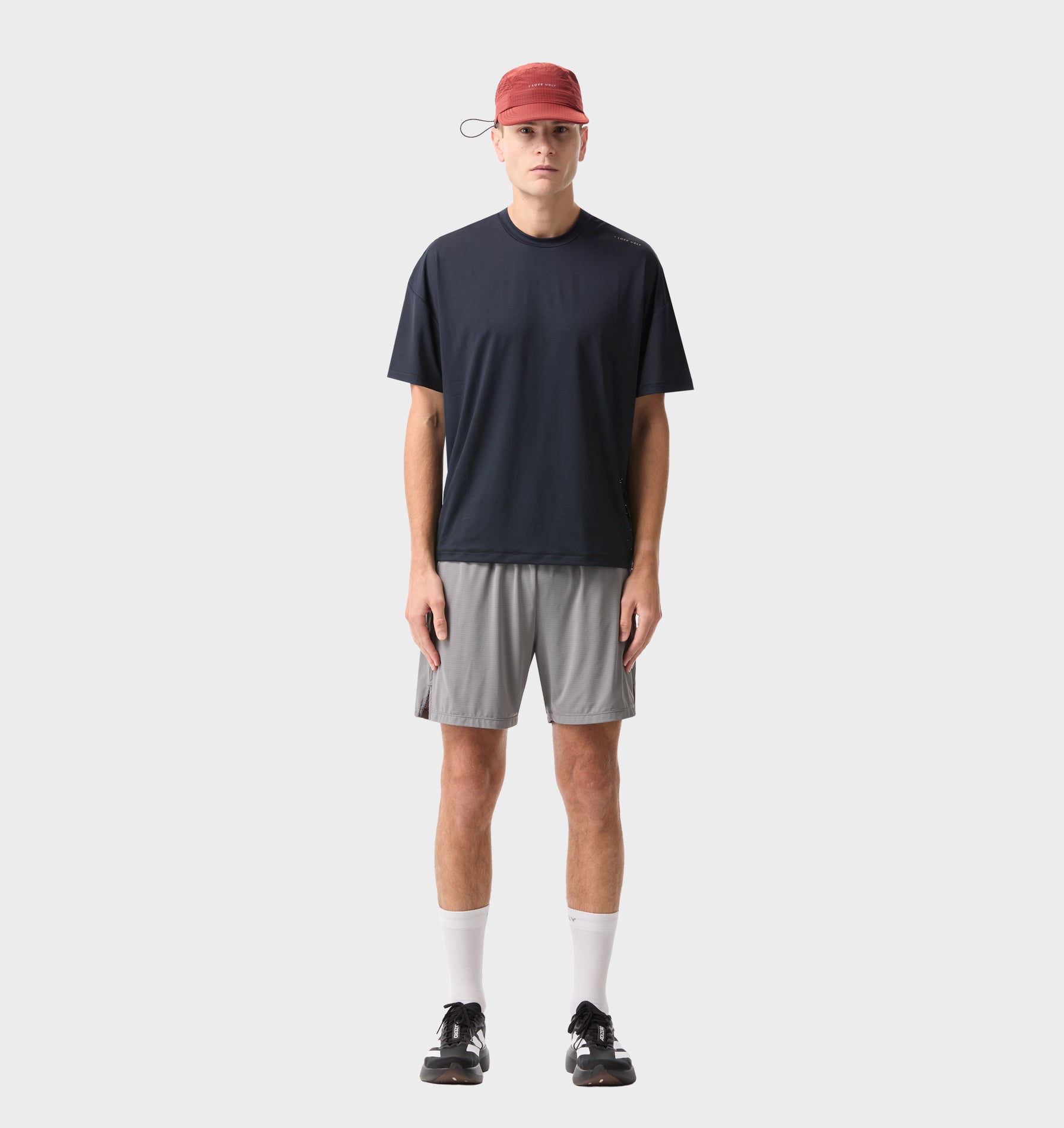 Active Crop Tee - Midnight Navy