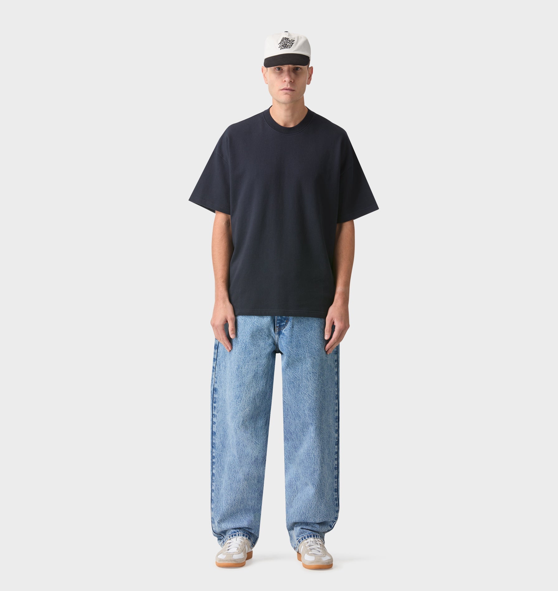 Heavy Box Tee 2.0 - Midnight Navy
