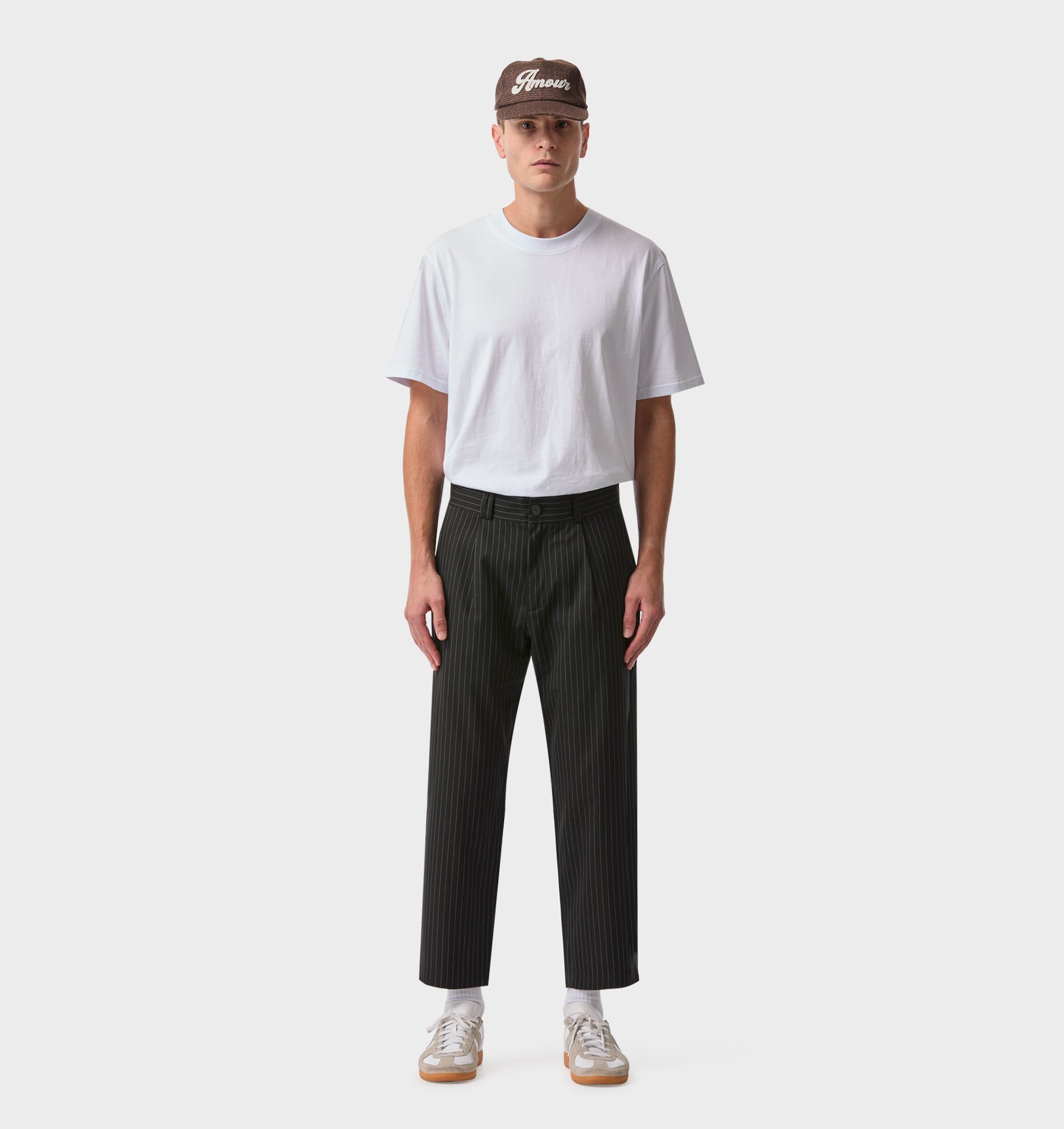 Kobe Dress Pant - Black Pinstripe
