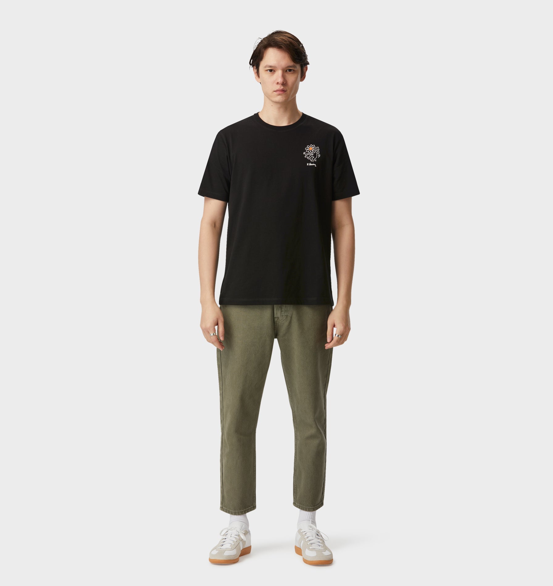 KH Dancing Flower Jeremy Tee 2.0 - Black