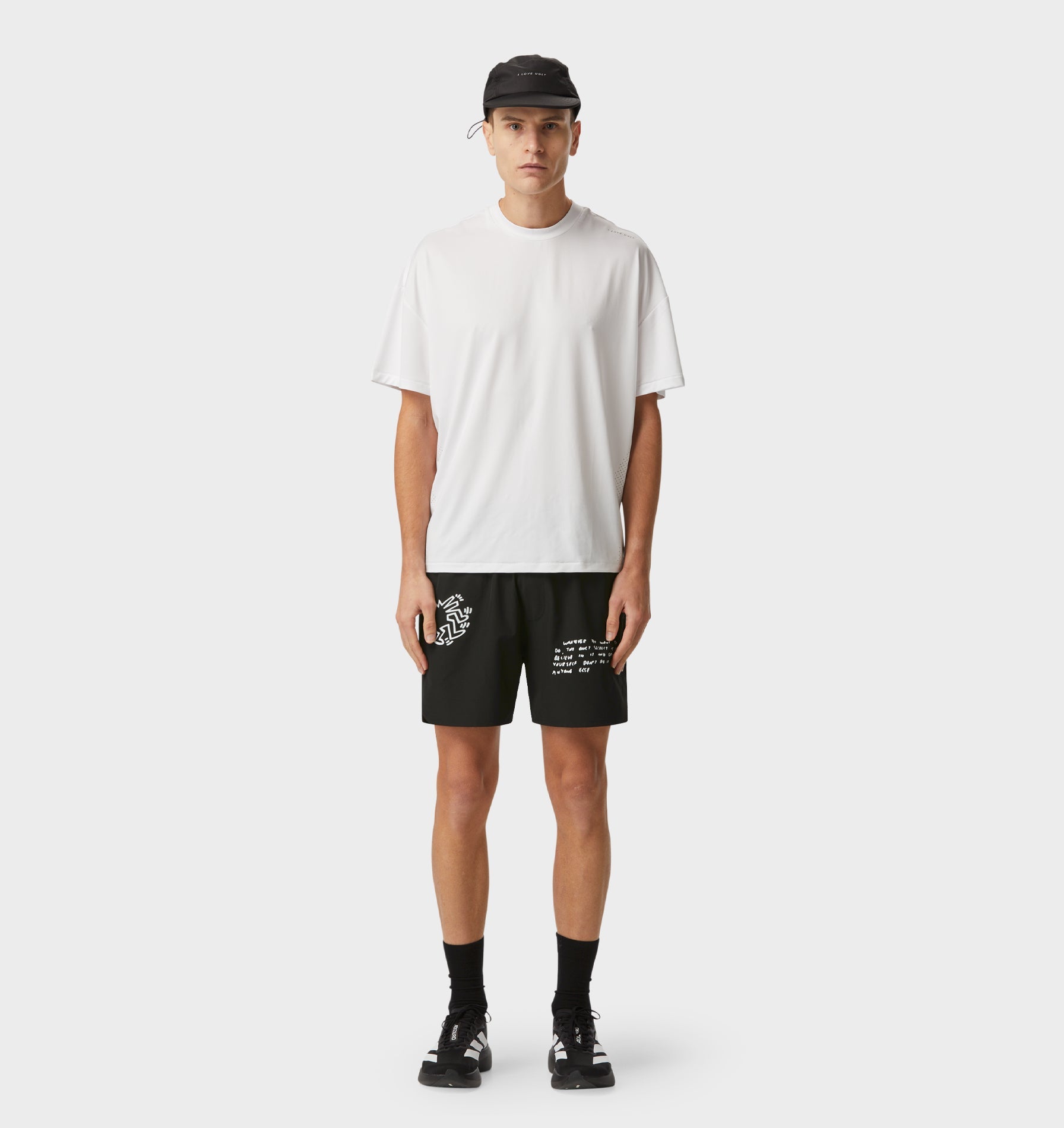 KH Whatever Active 5 Inch Short - Black
