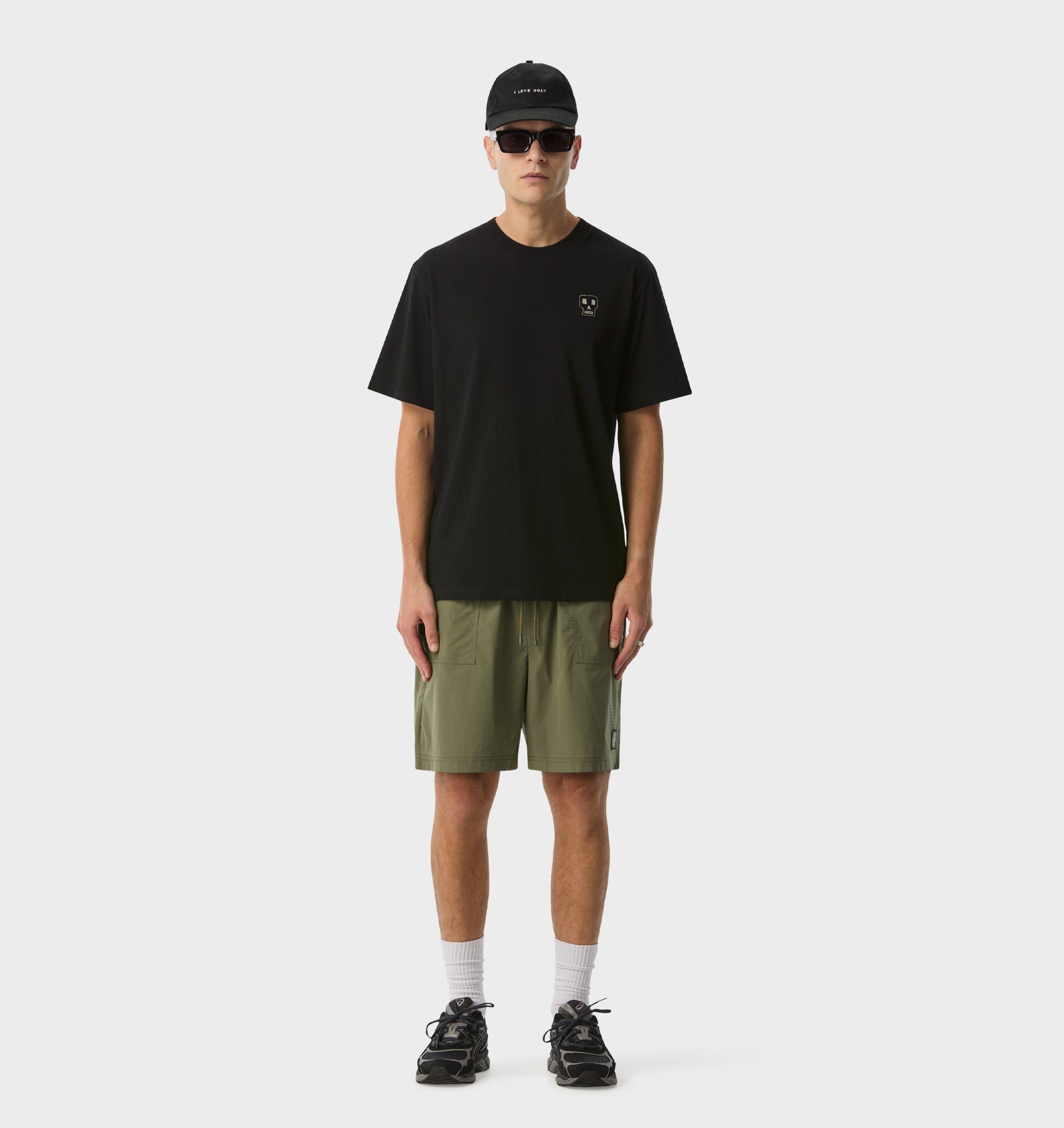 Skull Uniform Tee - Black