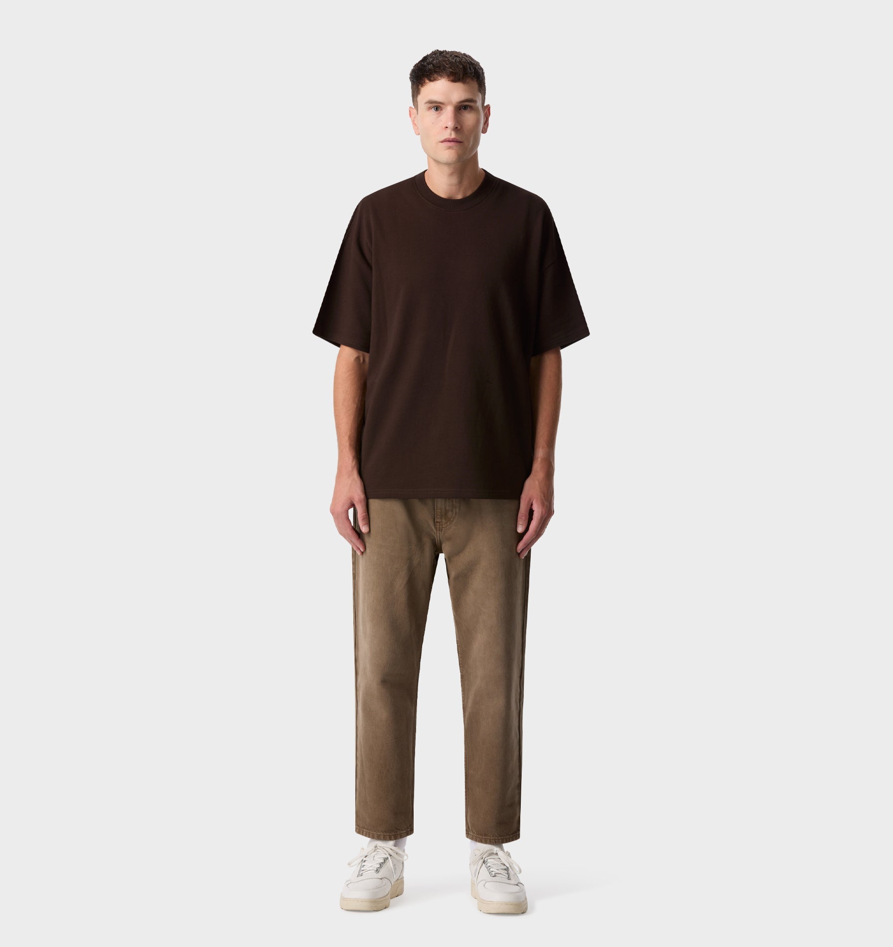 Cropped 90s Denim - Faded Mocha | I Love Ugly US