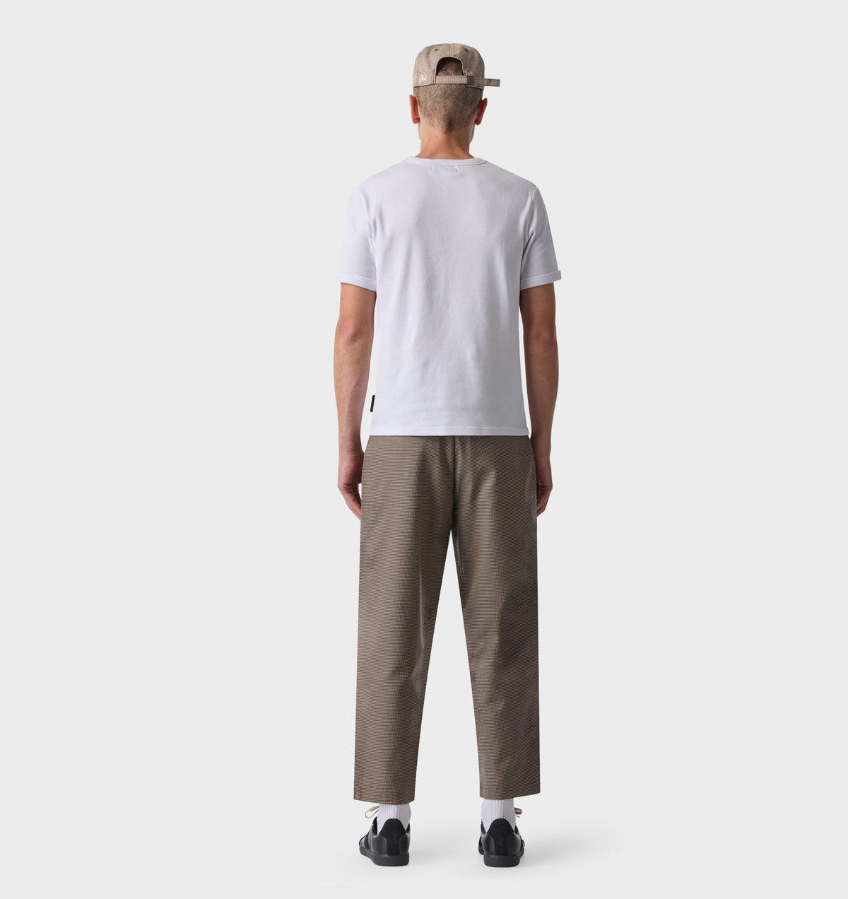Kobe Pant - Grey Houndstooth