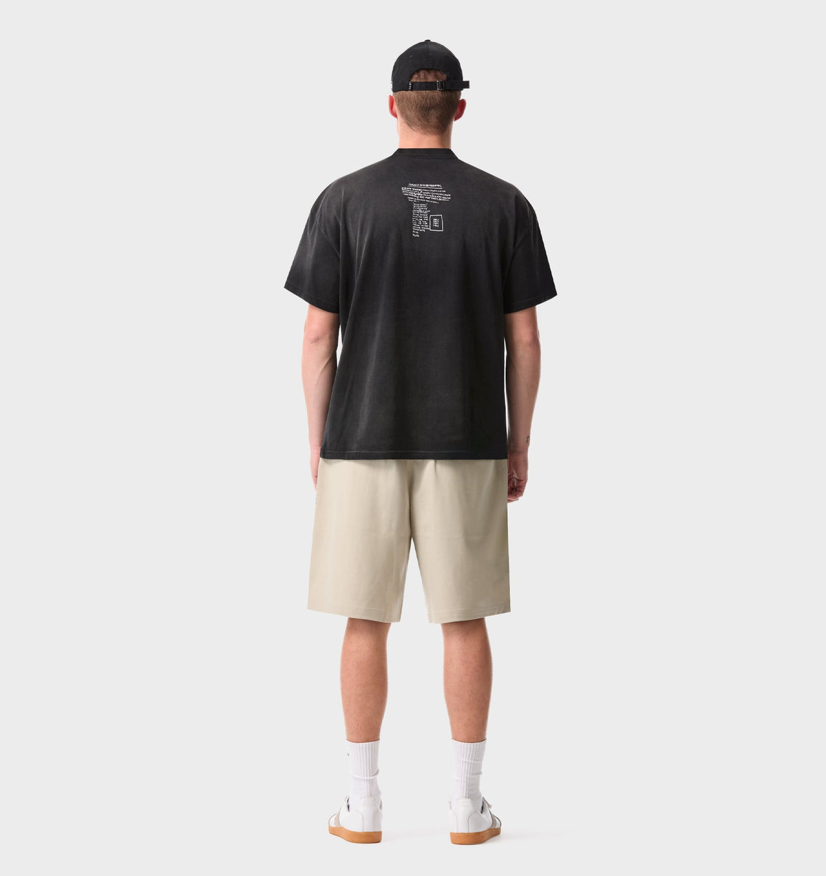Basquiat Carbon Box Tee 2.0 - Faded Black