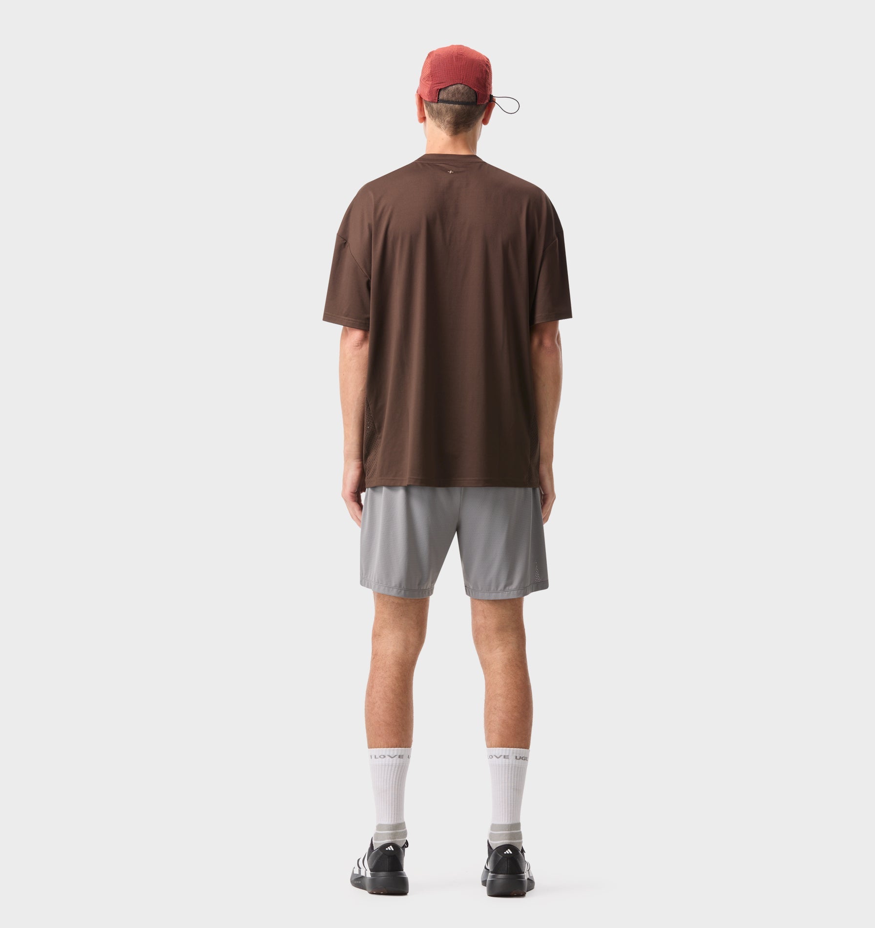 Liquified Active Box Tee - Espresso