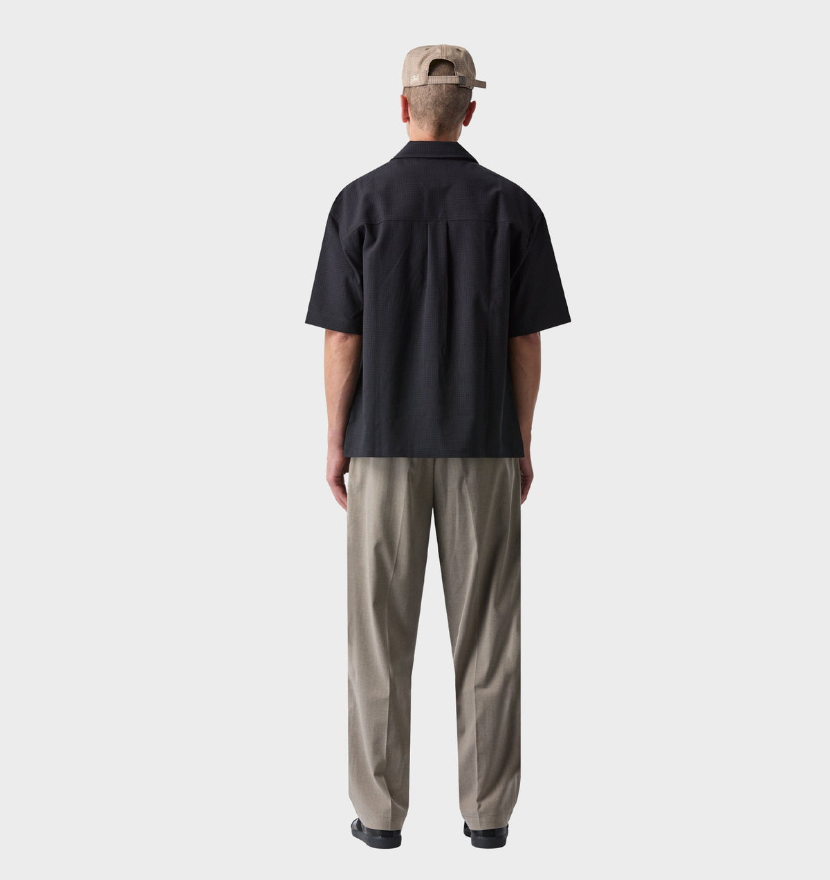 Dawson SS Shirt - Navy/Black Check