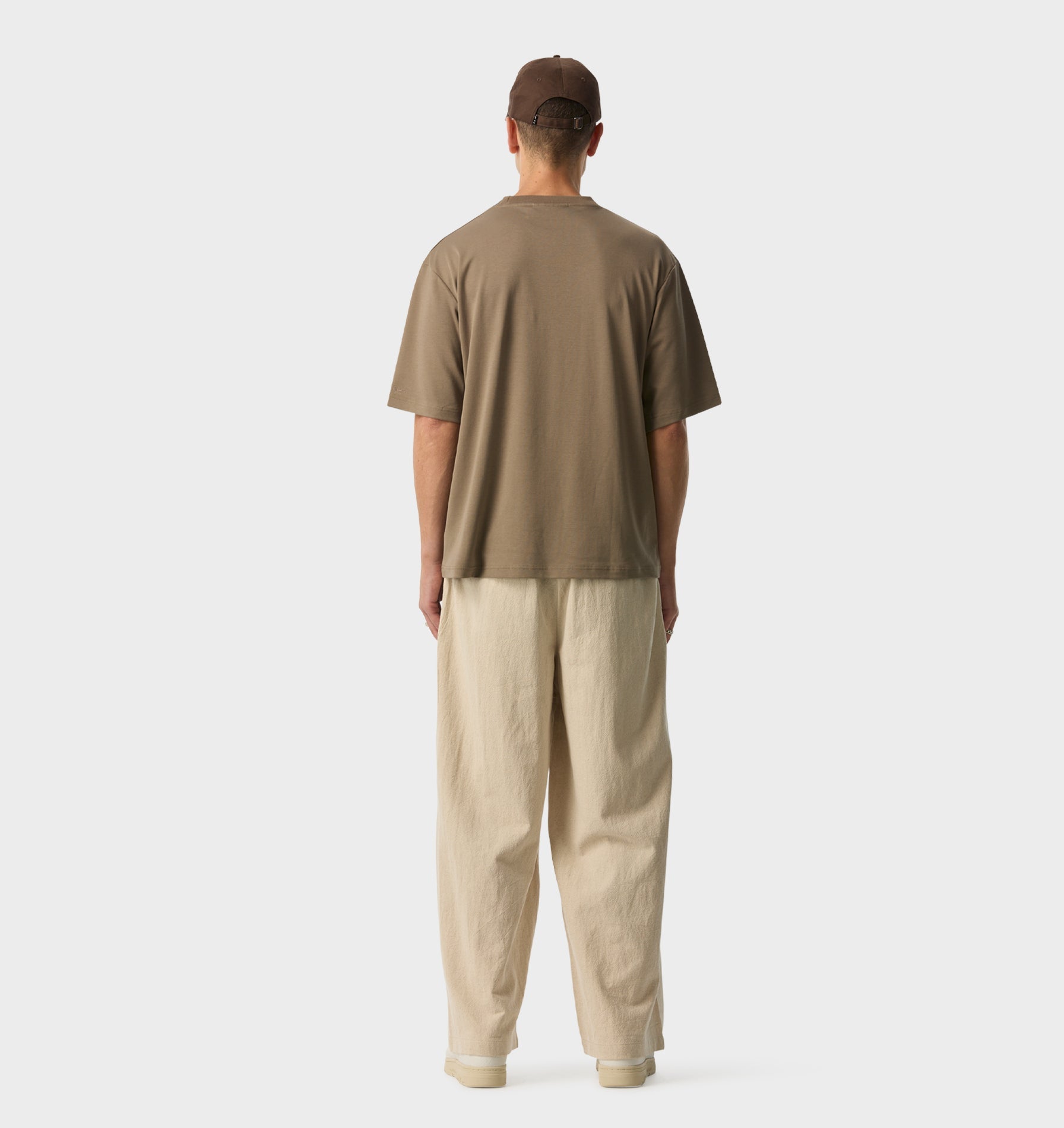 Isaac Oversized Tee - Mushroom