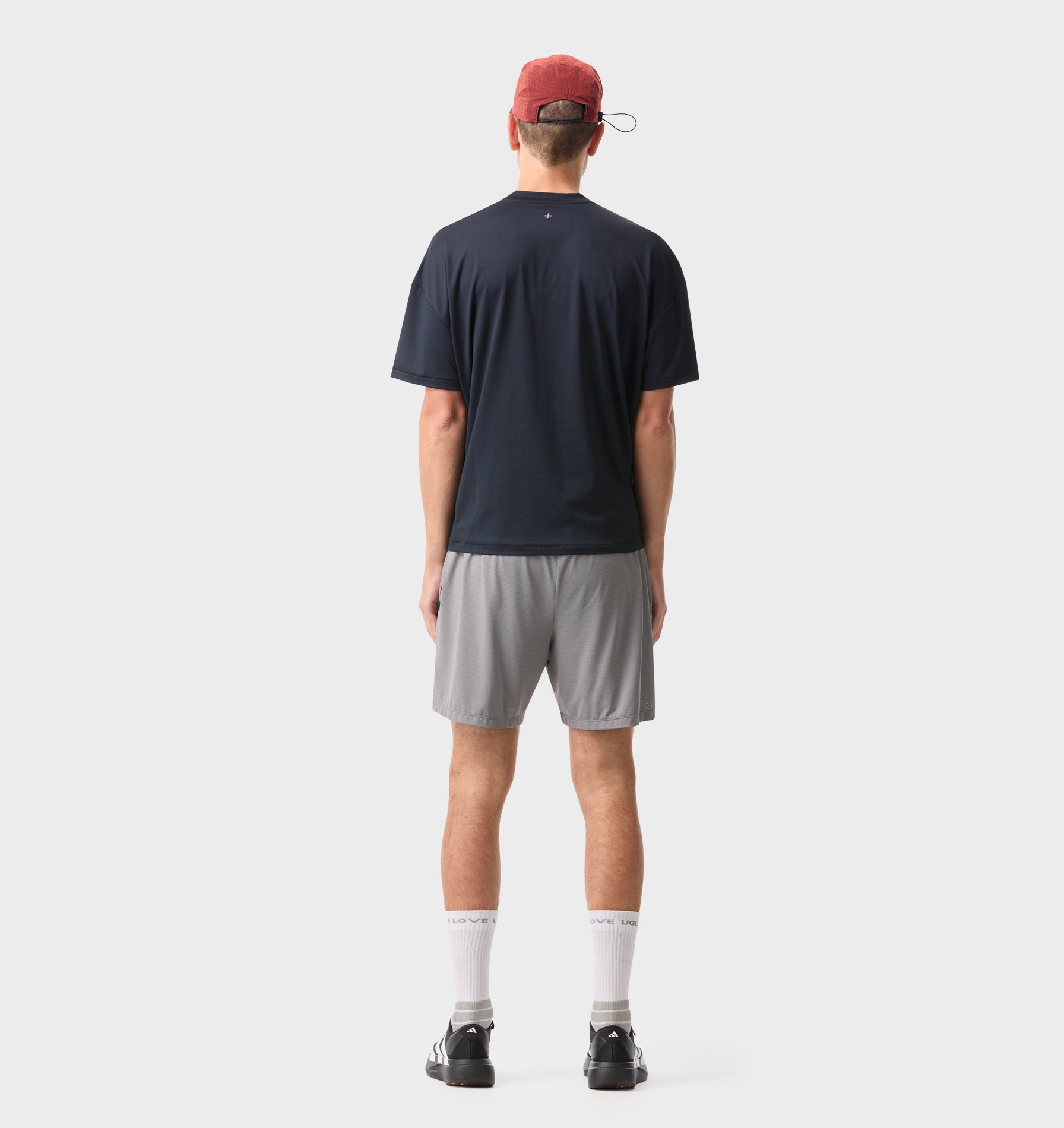 Active Crop Tee - Midnight Navy