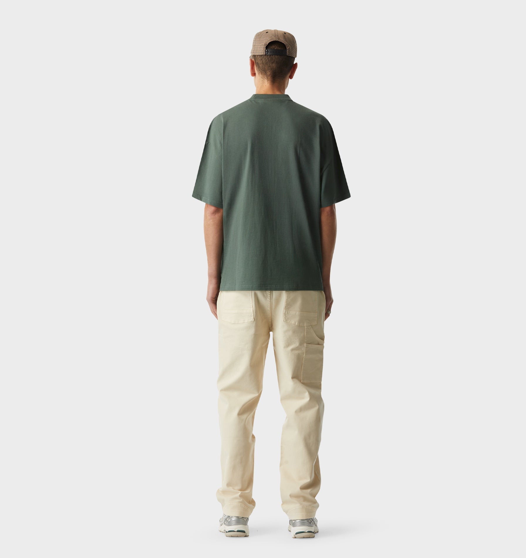 Box Tee 2.0 - Smokey Green