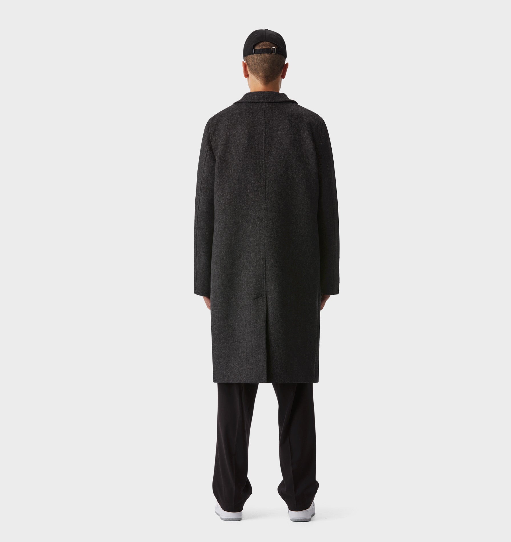 Don Car Coat - Charcoal
