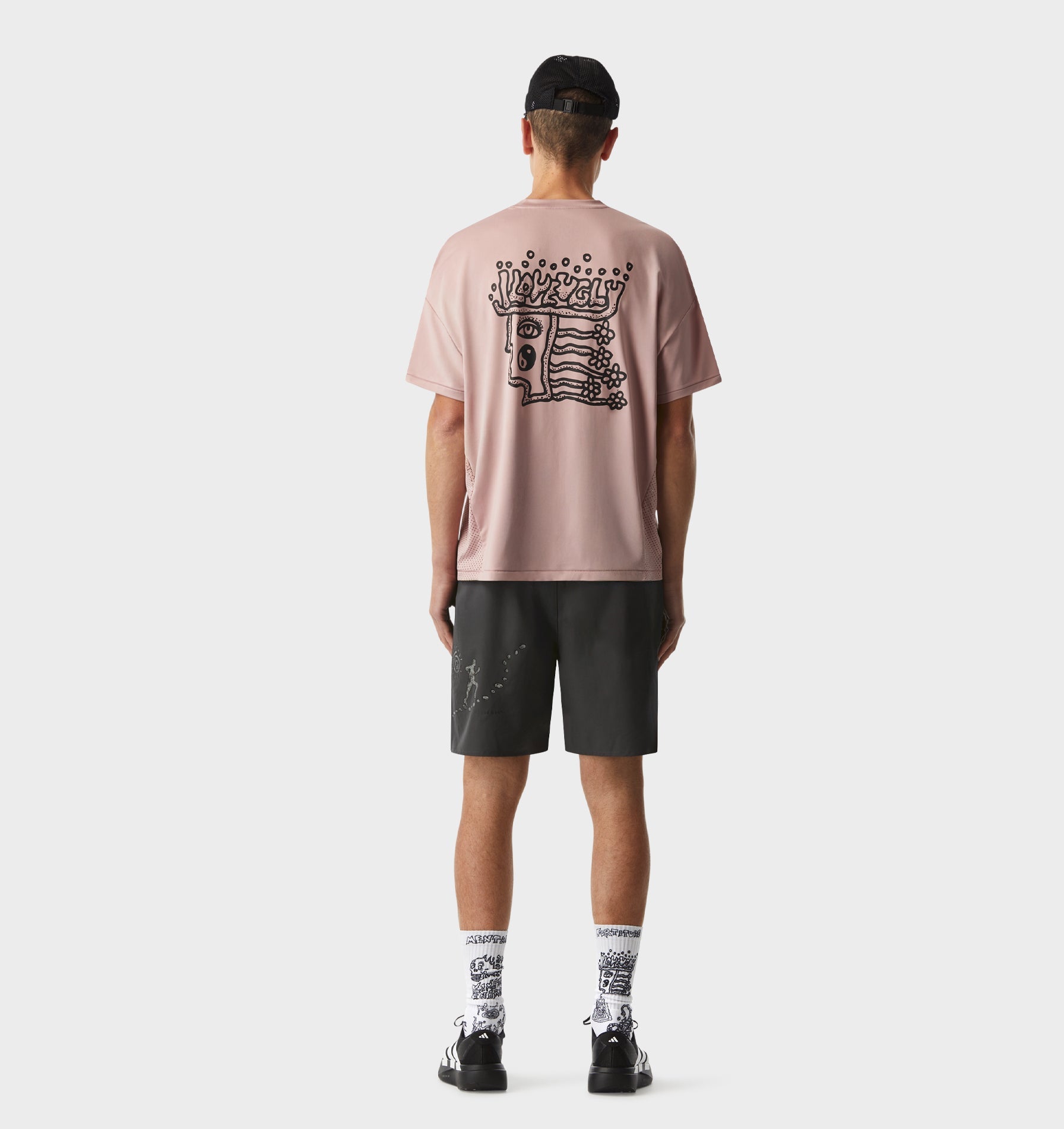 RebelYuth X ILU Active 7 inch Short - Charcoal