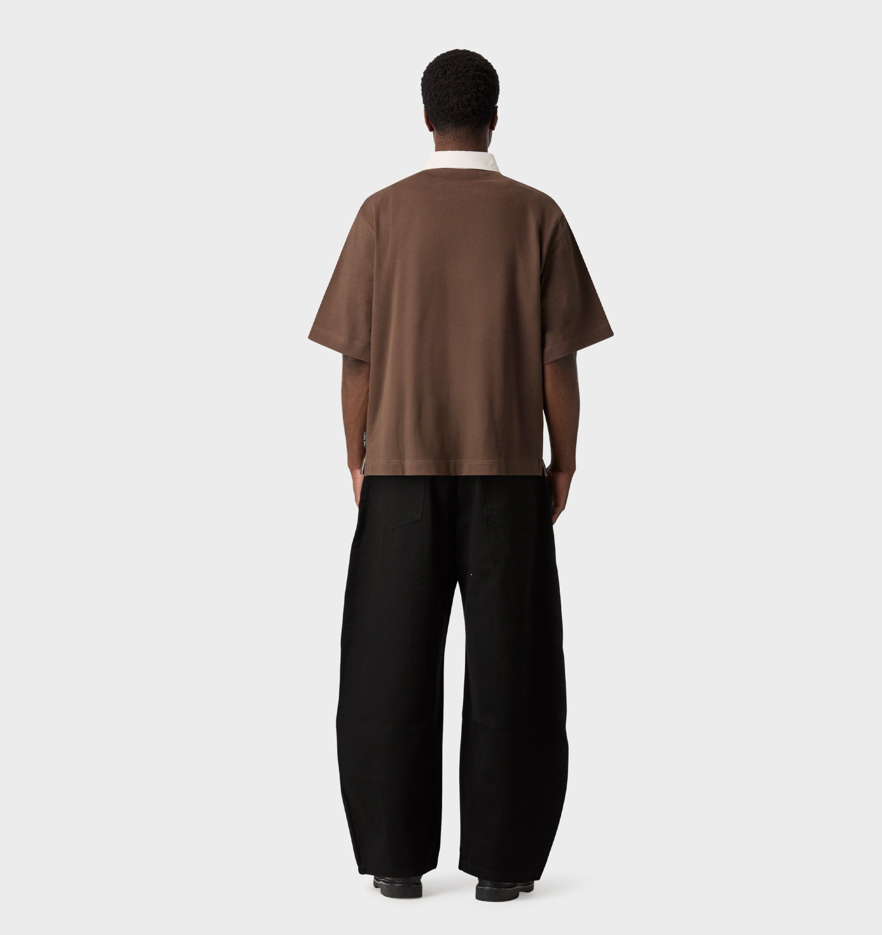 Ardie SS Polo - Fossil Brown