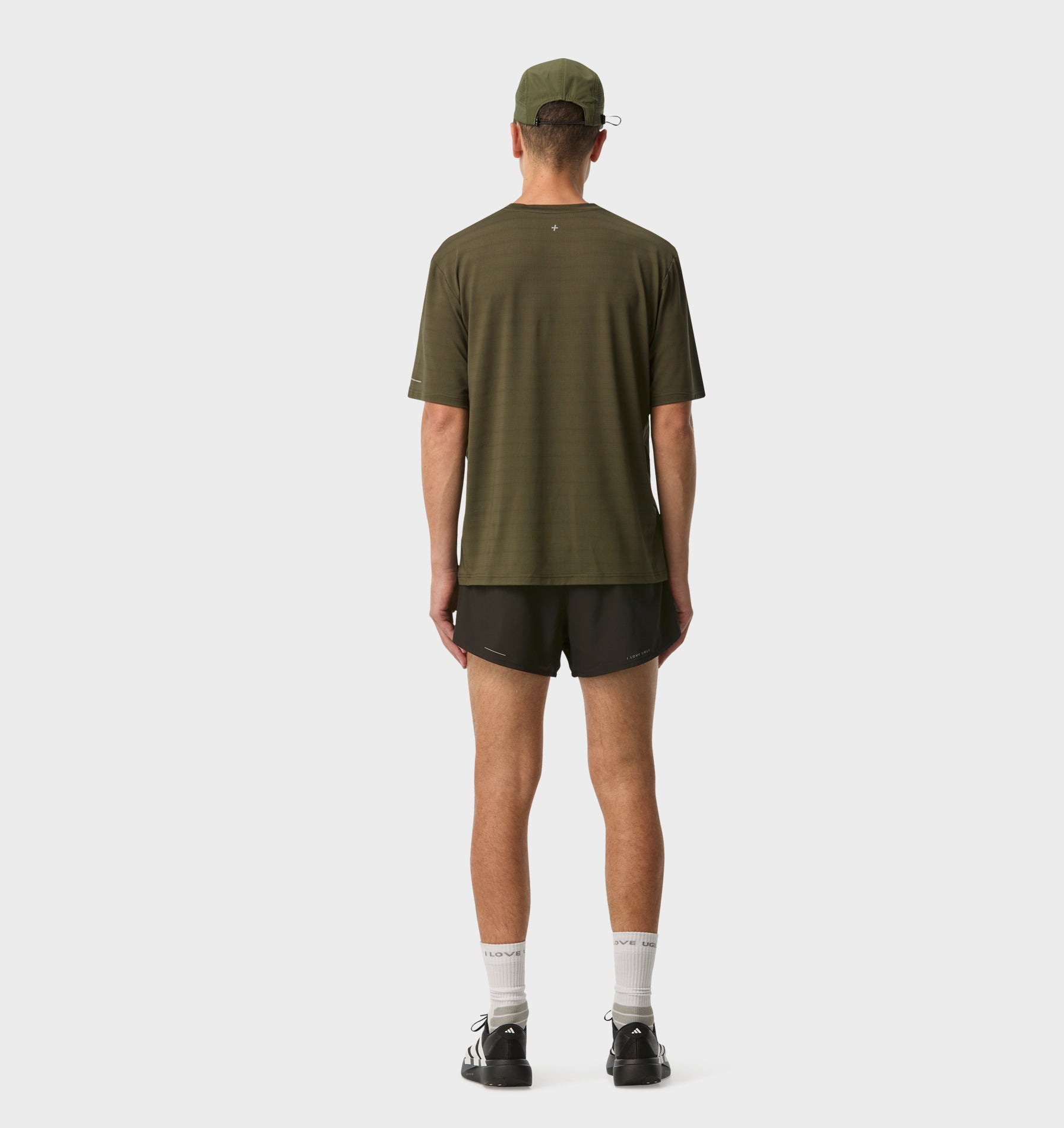 Active Classic Tee - Khaki Stripe