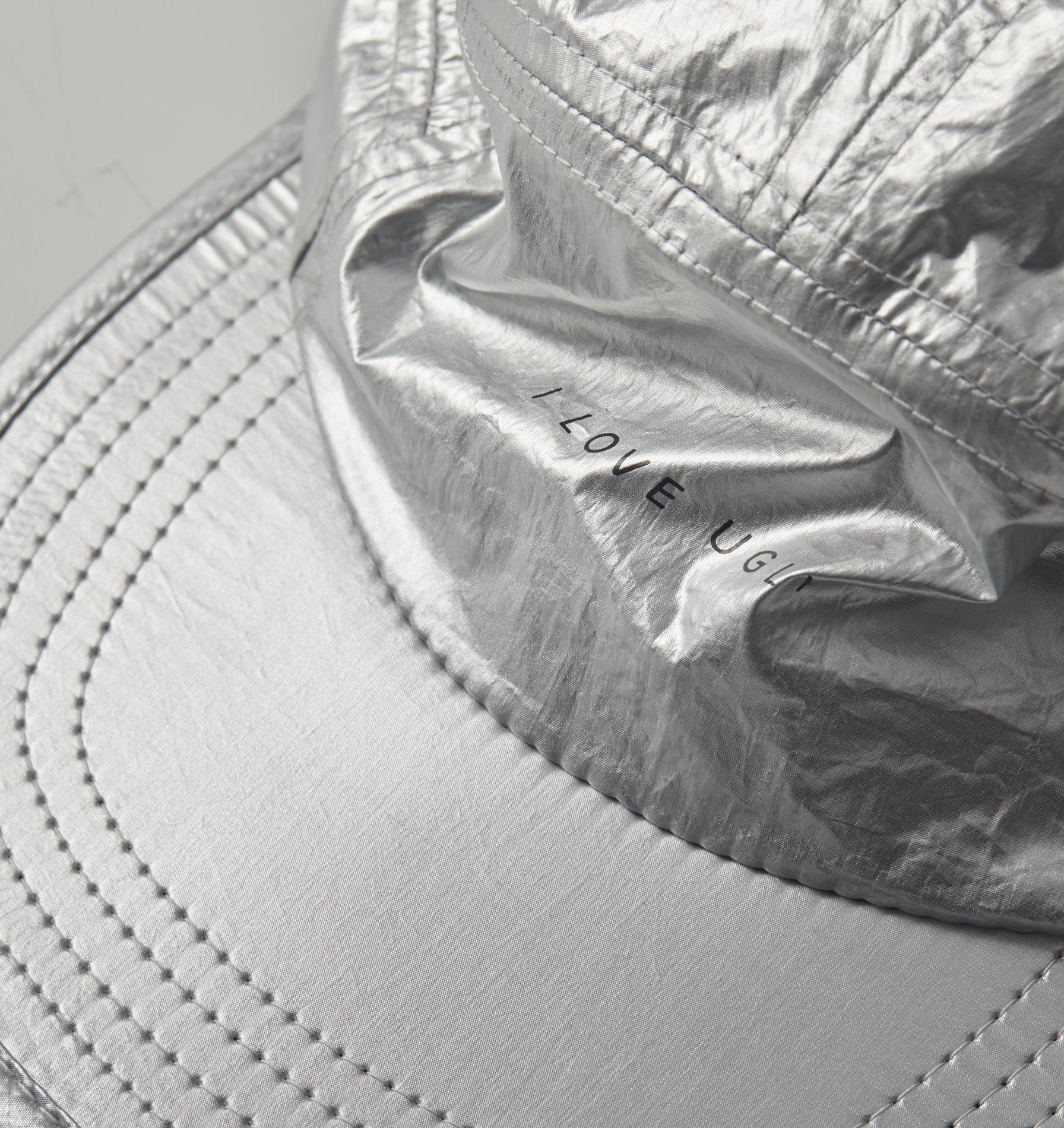 Active 5 Panel Cap - Silver