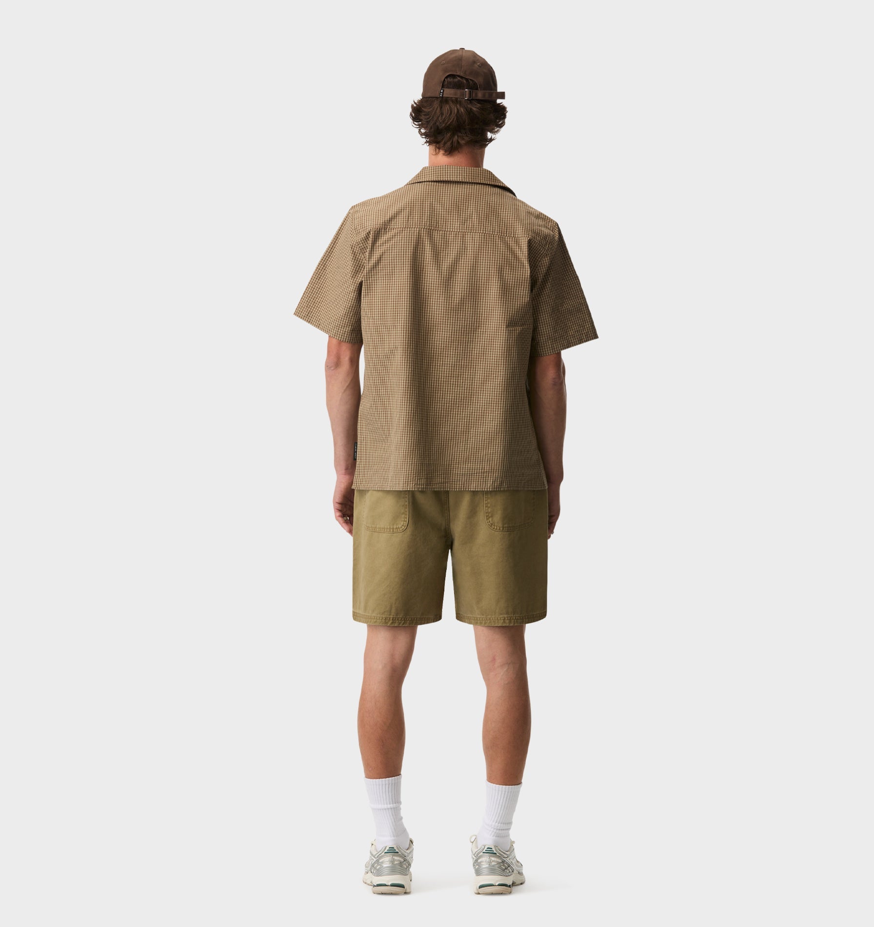 Michael Pleat Short - Khaki