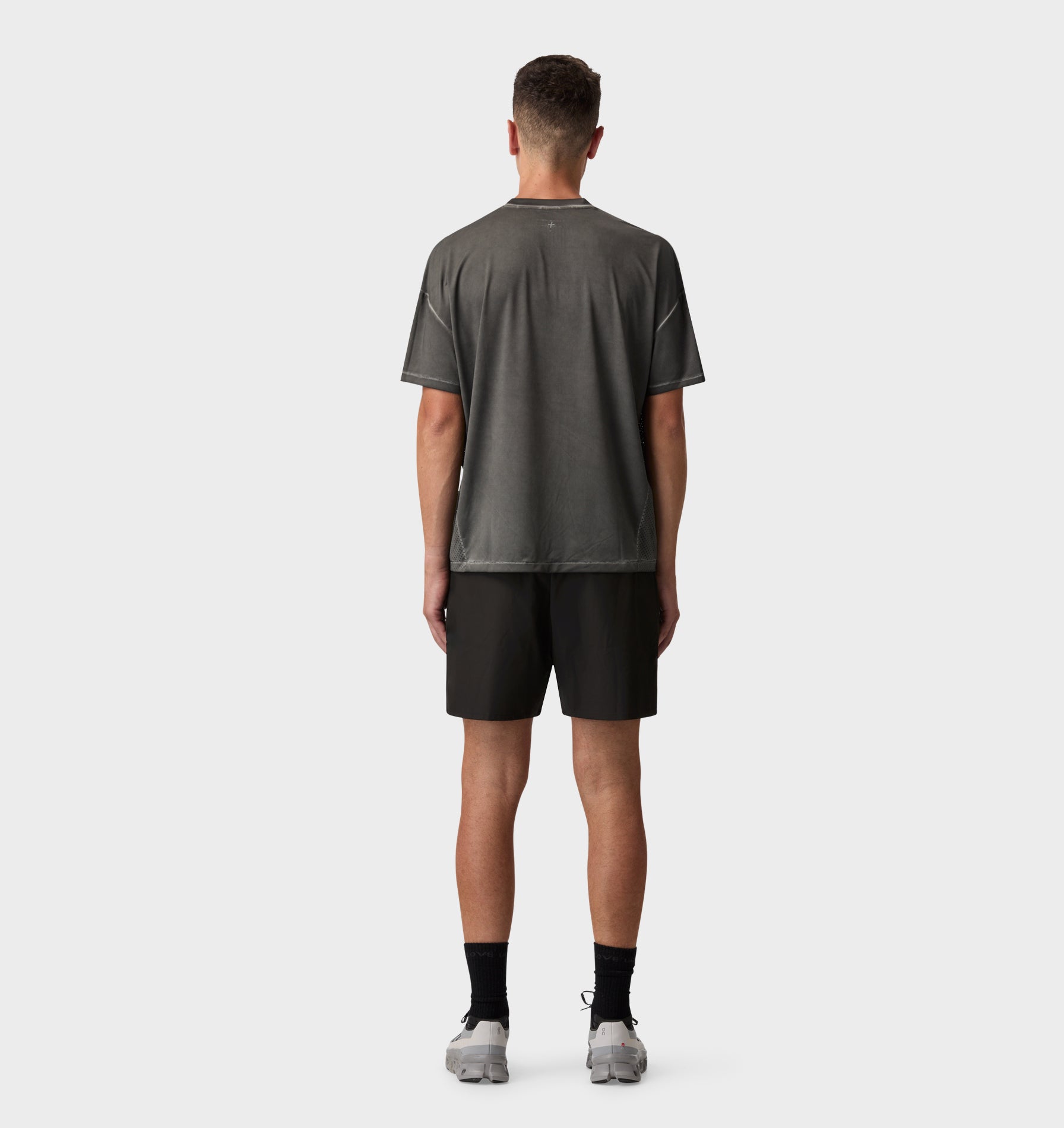 Liquified Active 5 inch Shorts- Black / Lime