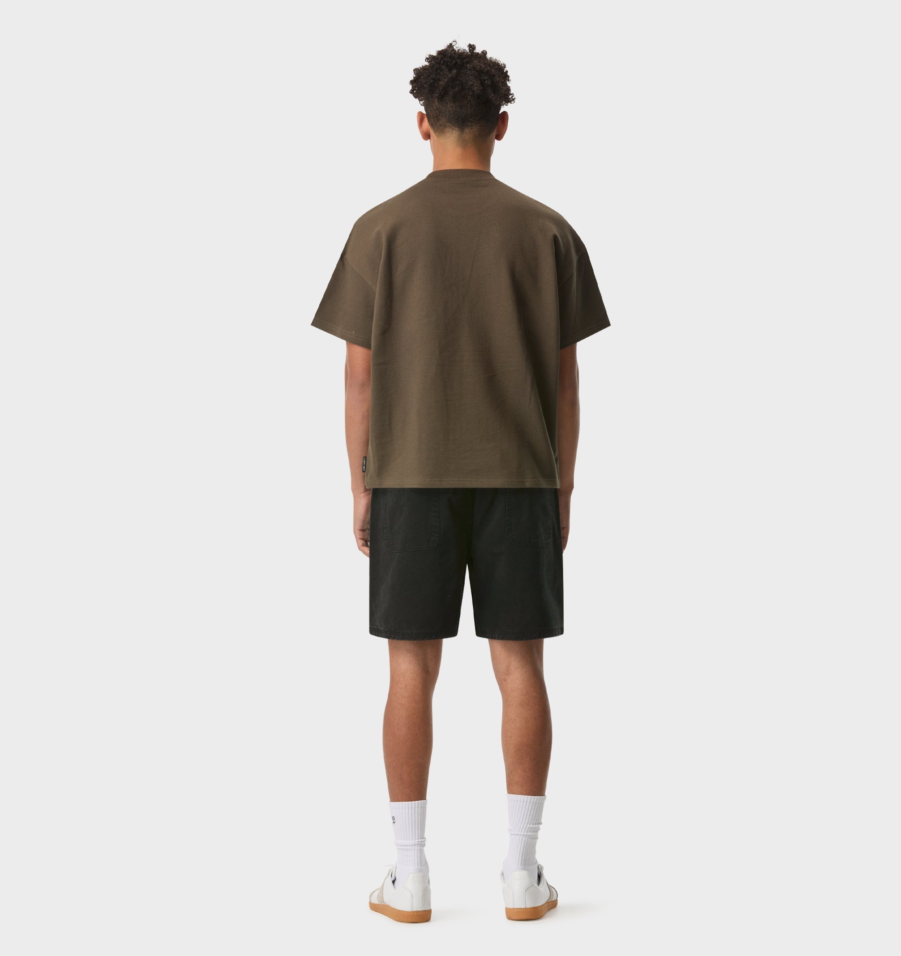 Heavy Lewi Tee - Burnt Olive