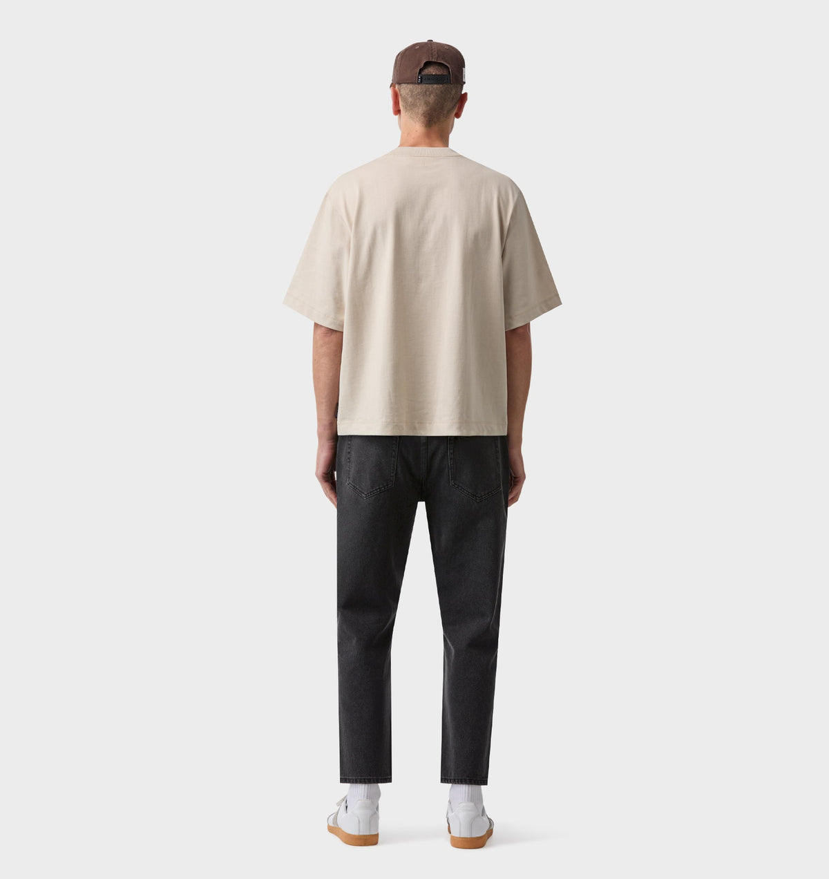 Cropped 90s Denim - Washed Black