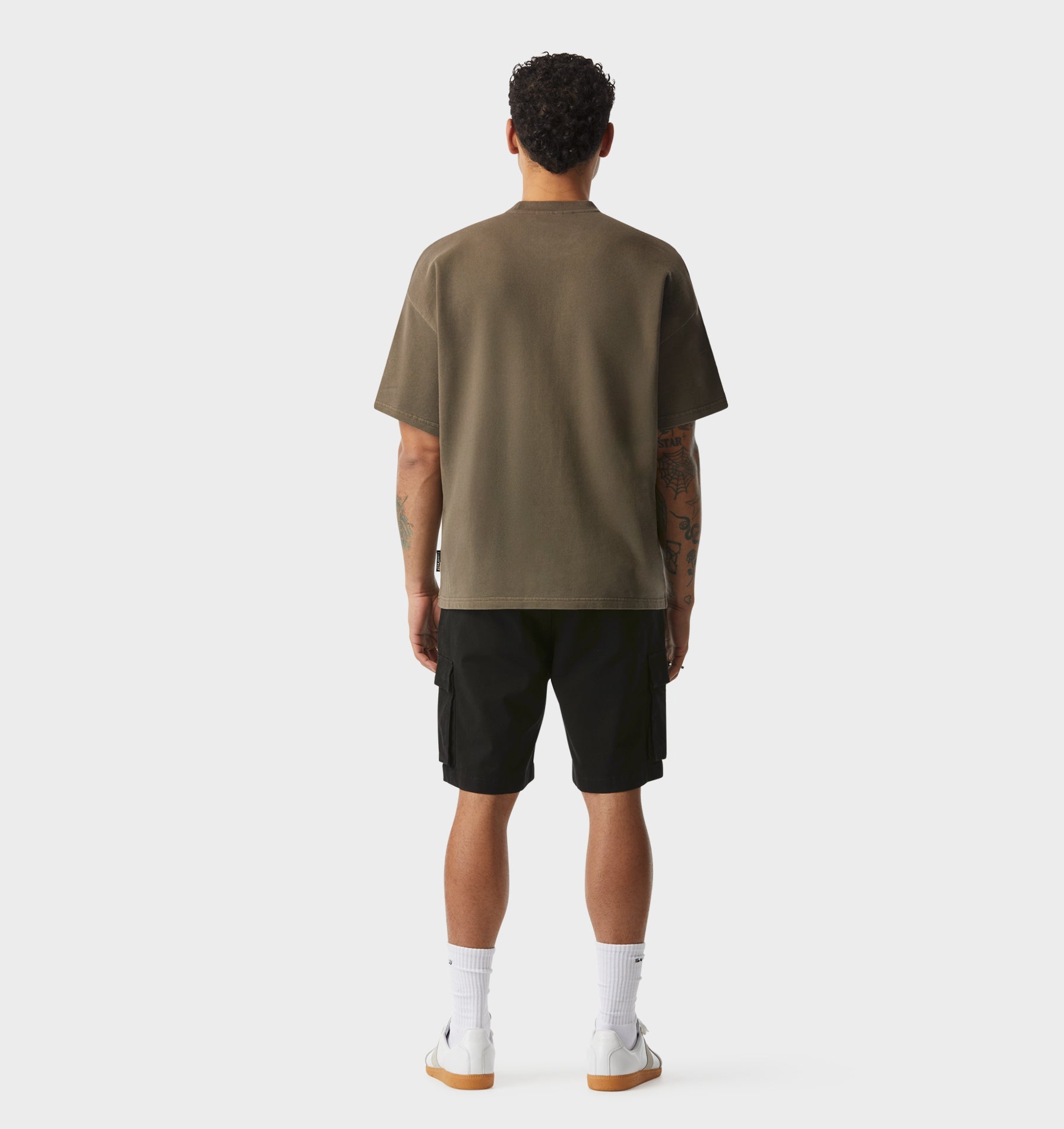 Heavy Box Tee 2.0 - Washed Mushroom